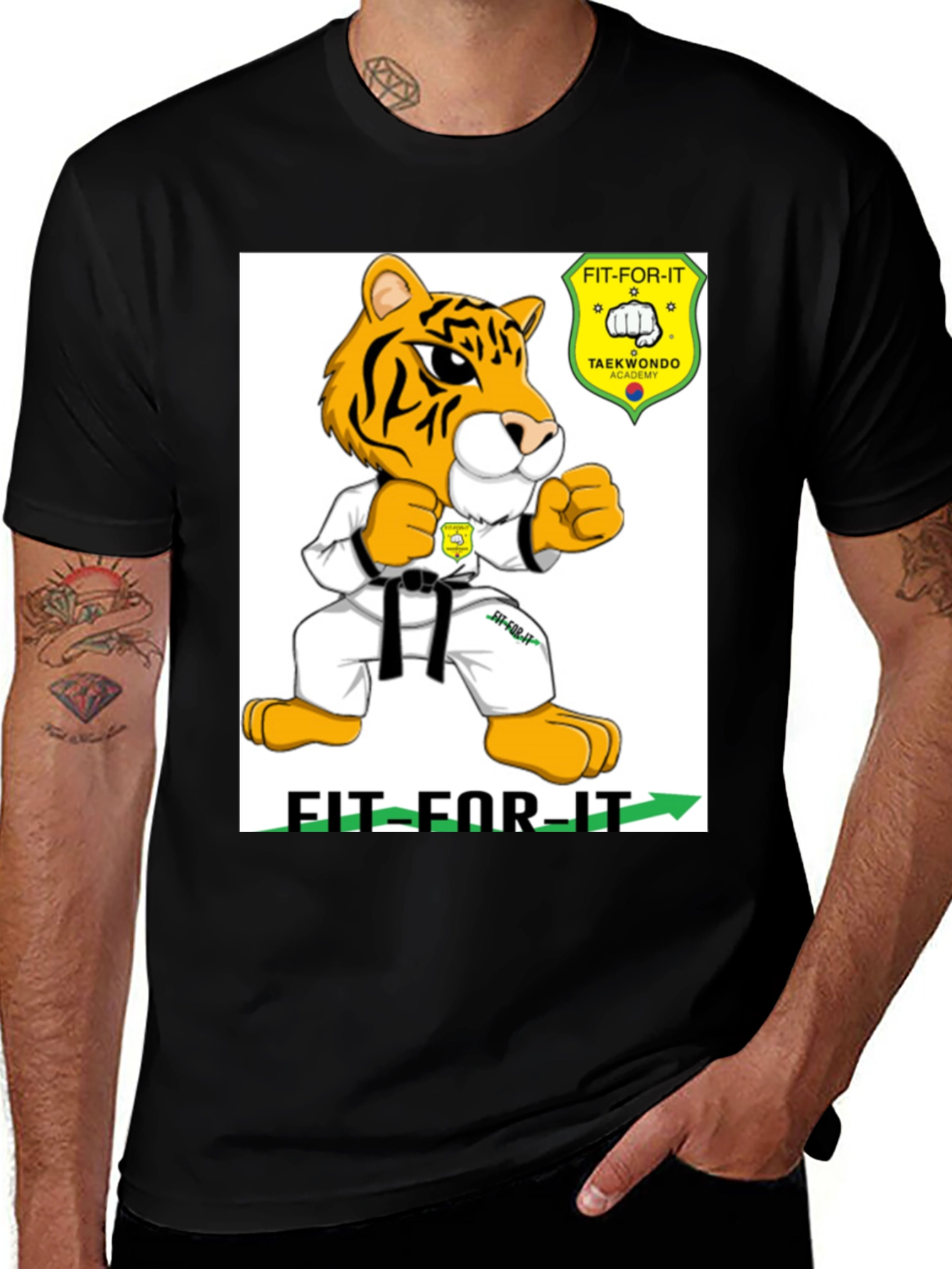 Fit-For-It Taekwondo Academy Tiger T-Shirt