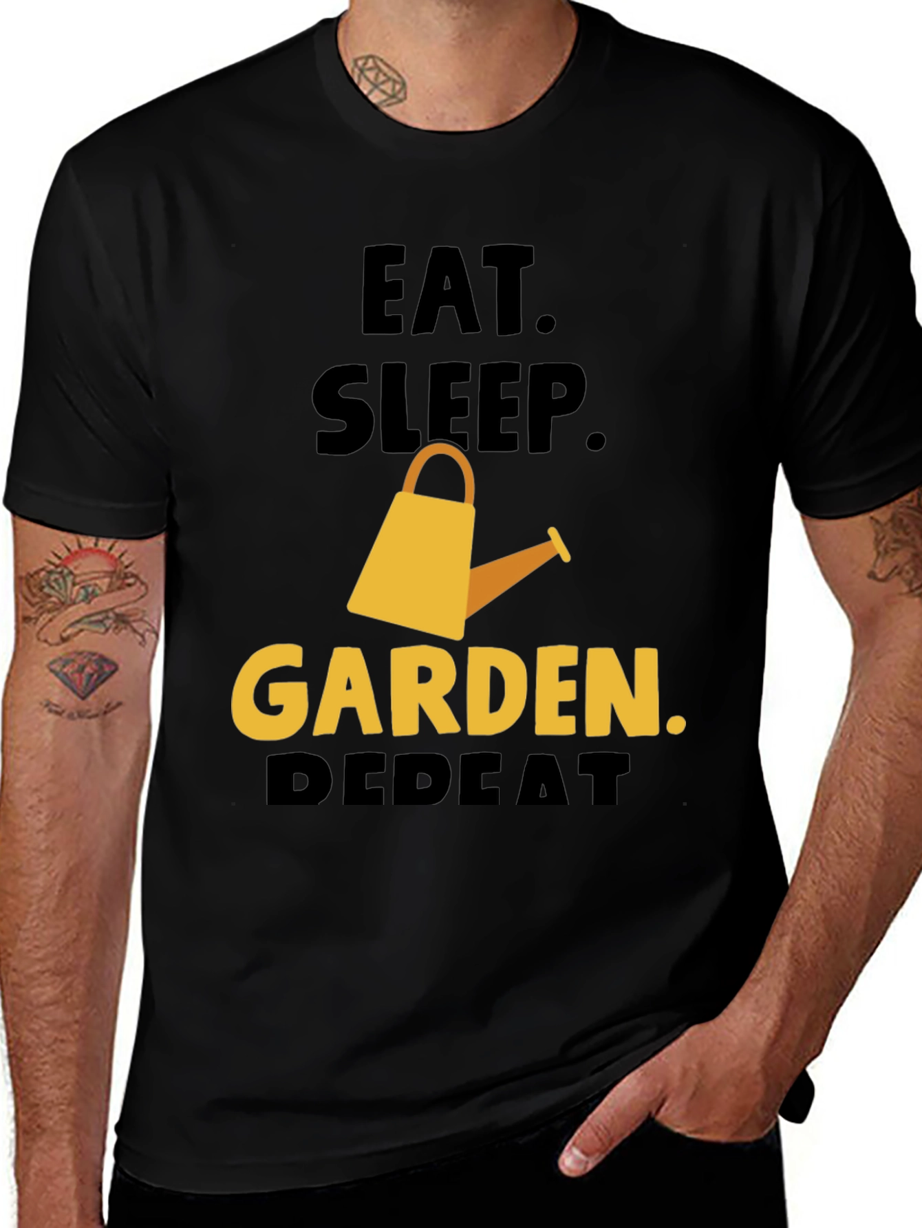 Variant 14 of Eat Sleep Garden Repeat T-Shirt