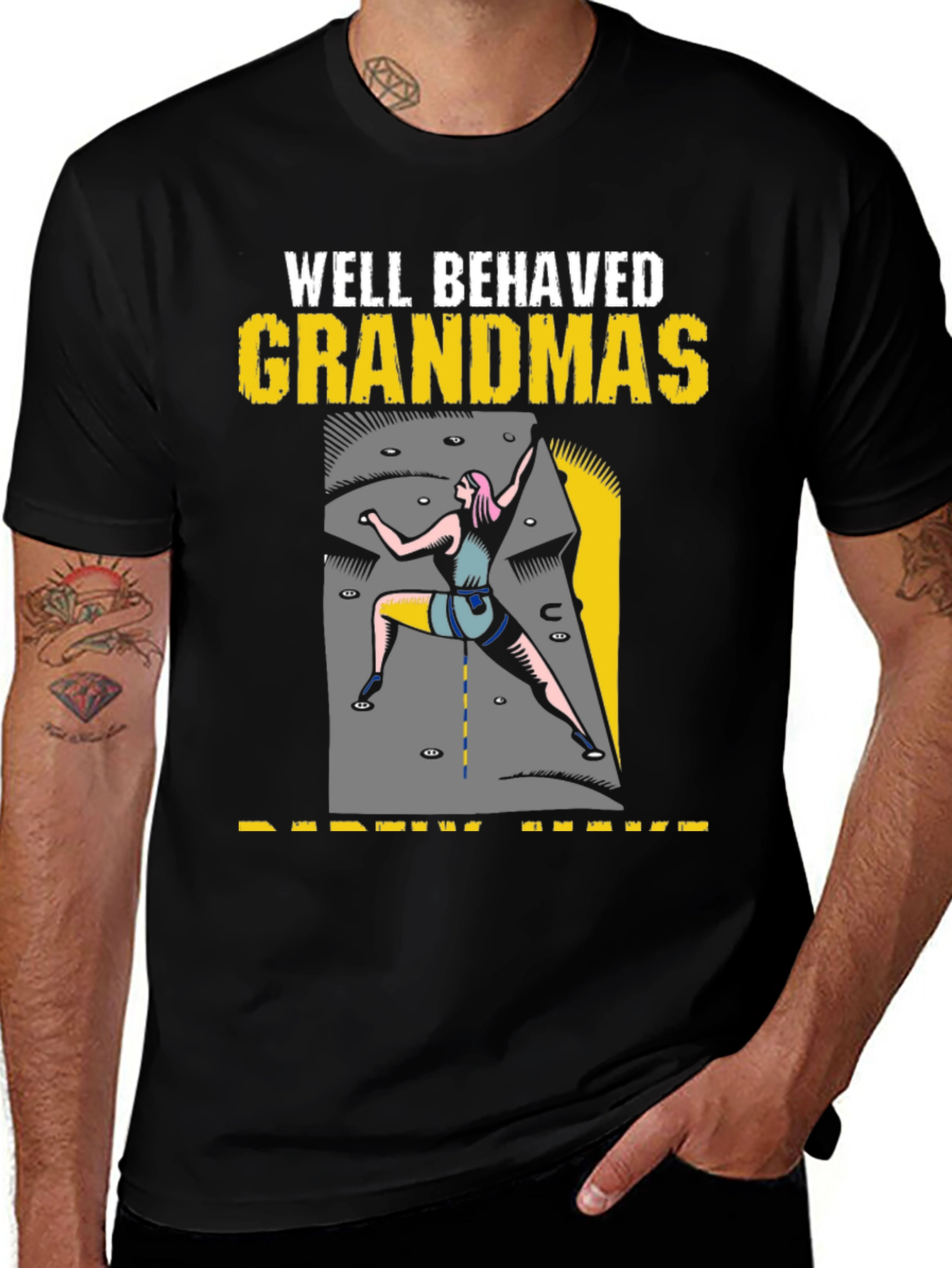 Variant 30 of Well Behaved Grandmas Rarely Hike T-Shirt