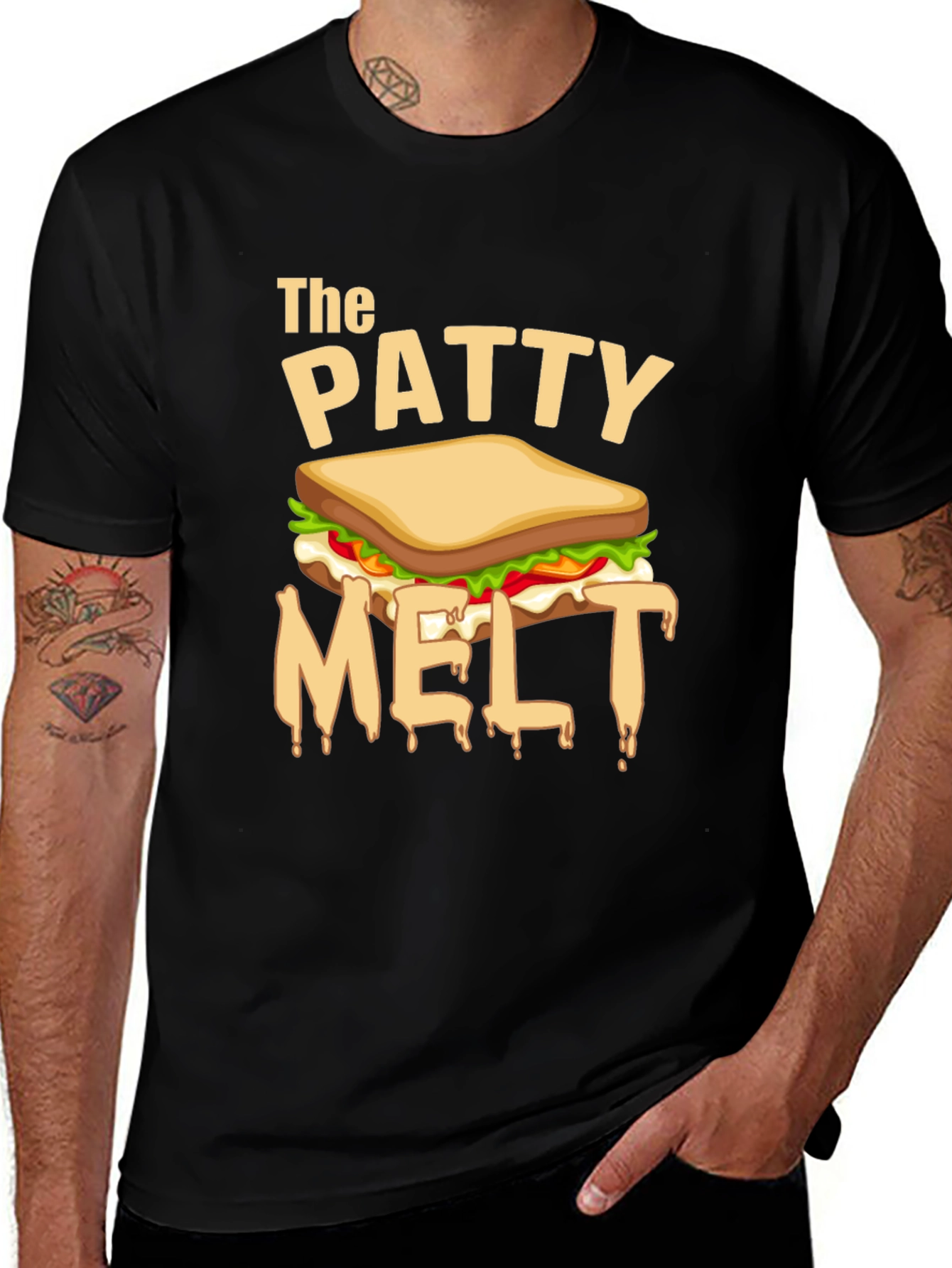 The Patty Melt T-Shirt - Foodie Fashion