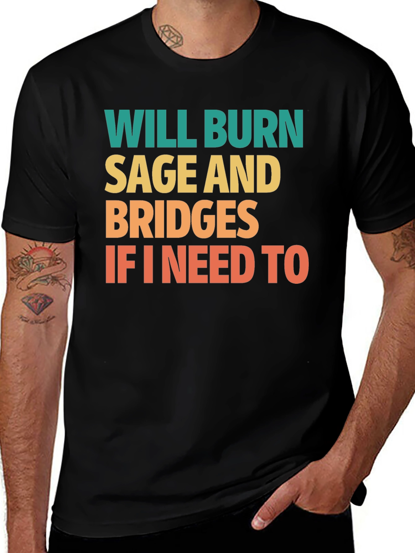 Variant 27 of Burn Sage and Bridges Graphic Tee