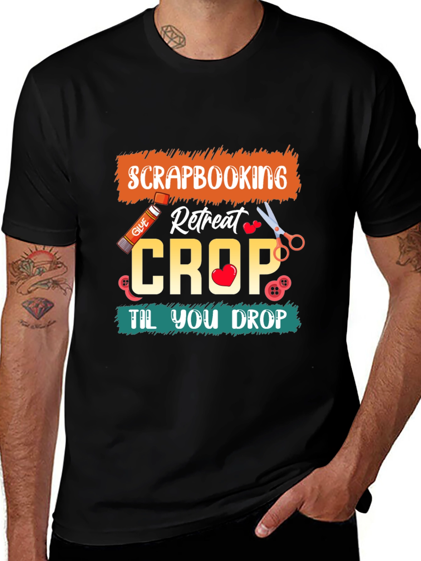 Variant 28 of Scrapbooking Retreat Graphic Tee