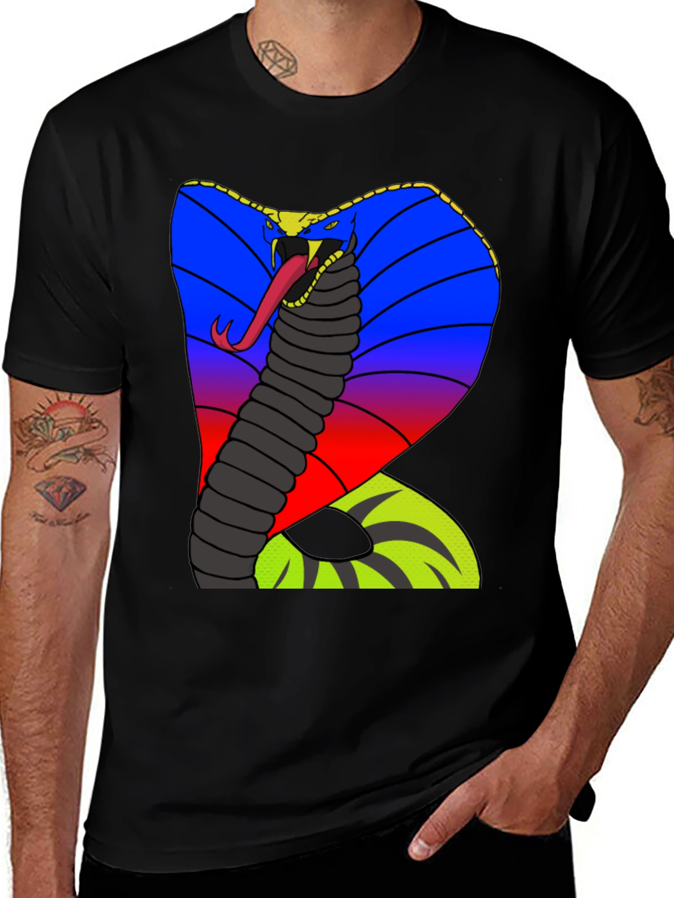 Variant 28 of Cobra Graphic Print T-Shirt