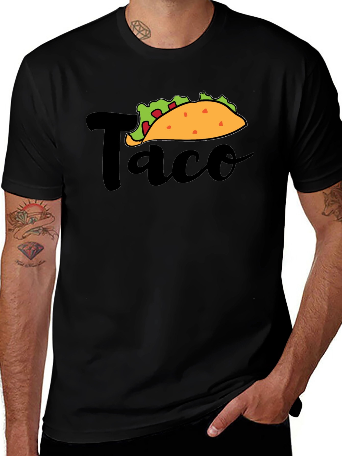 Taco Graphic Tee - Foodie T-Shirt