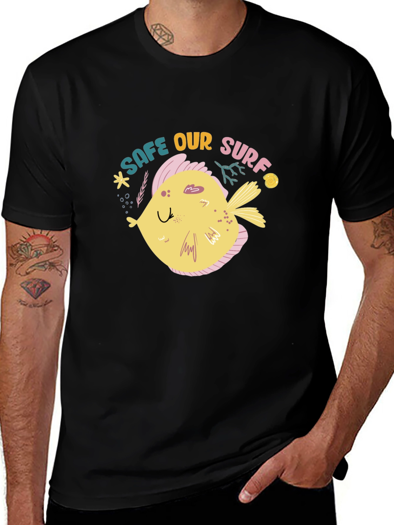 Variant 13 of Save Our Surf Graphic Tee
