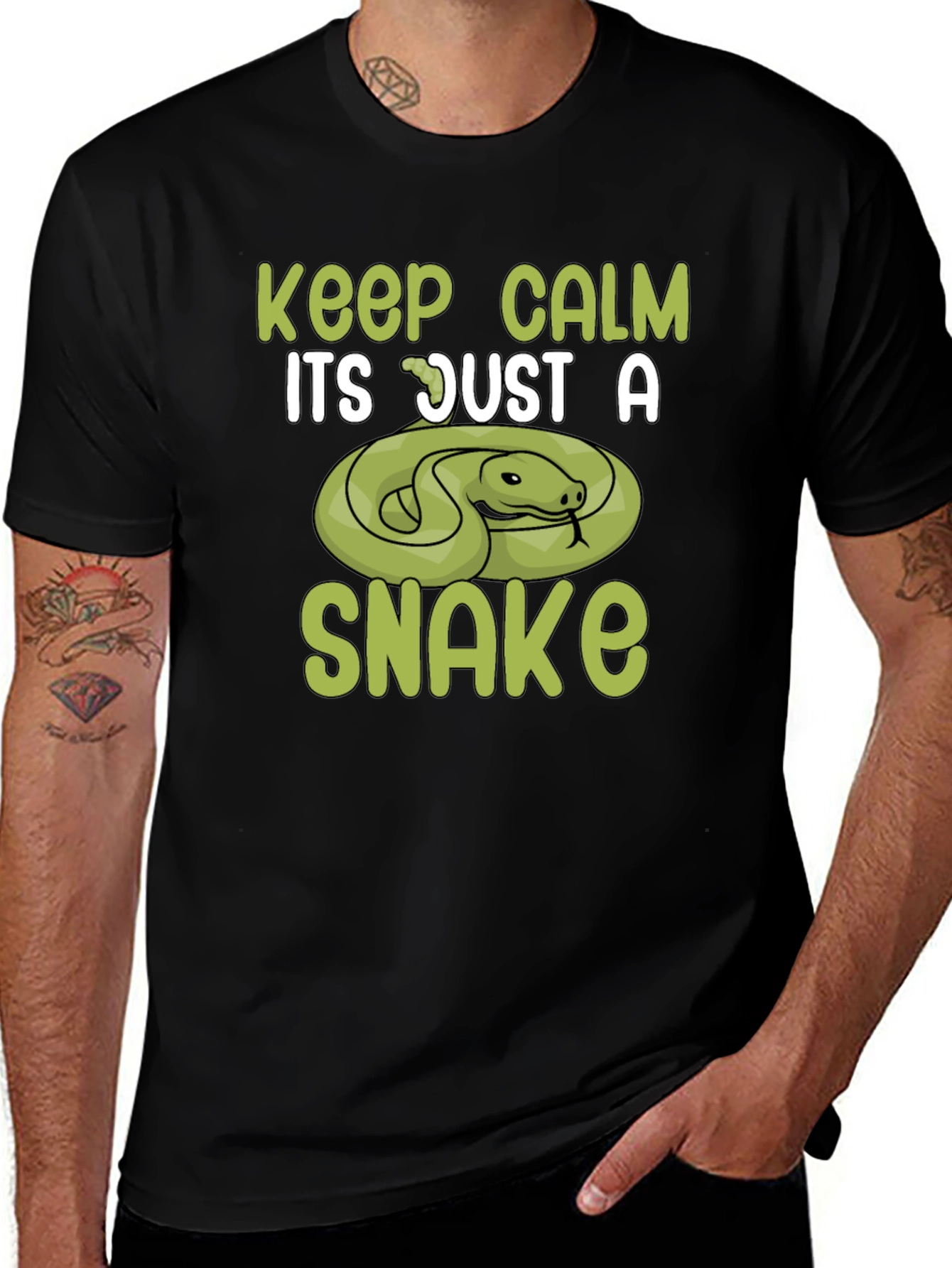 Keep Calm Snake T-Shirt