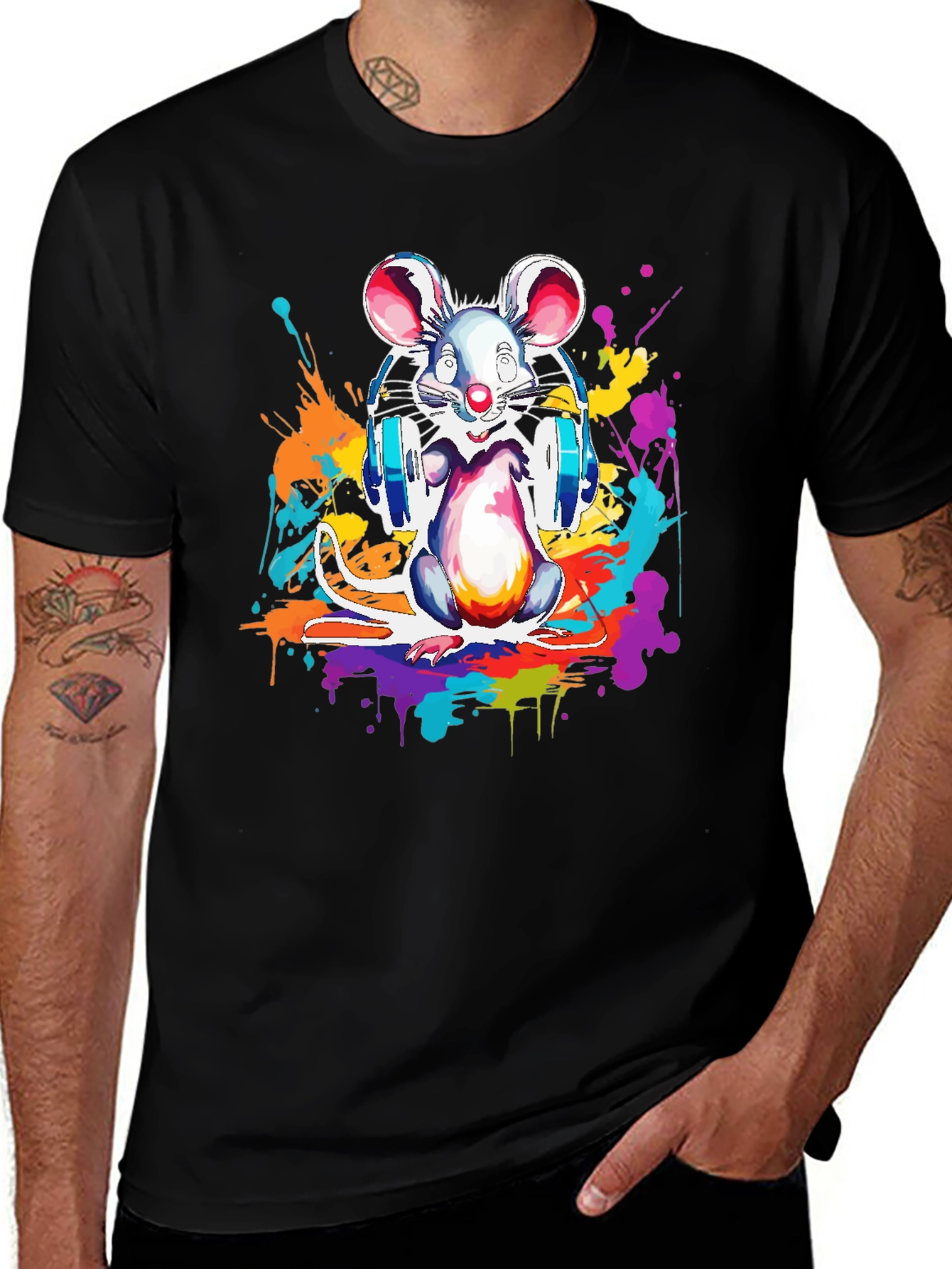Variant 16 of DJ Mouse Graphic Tee