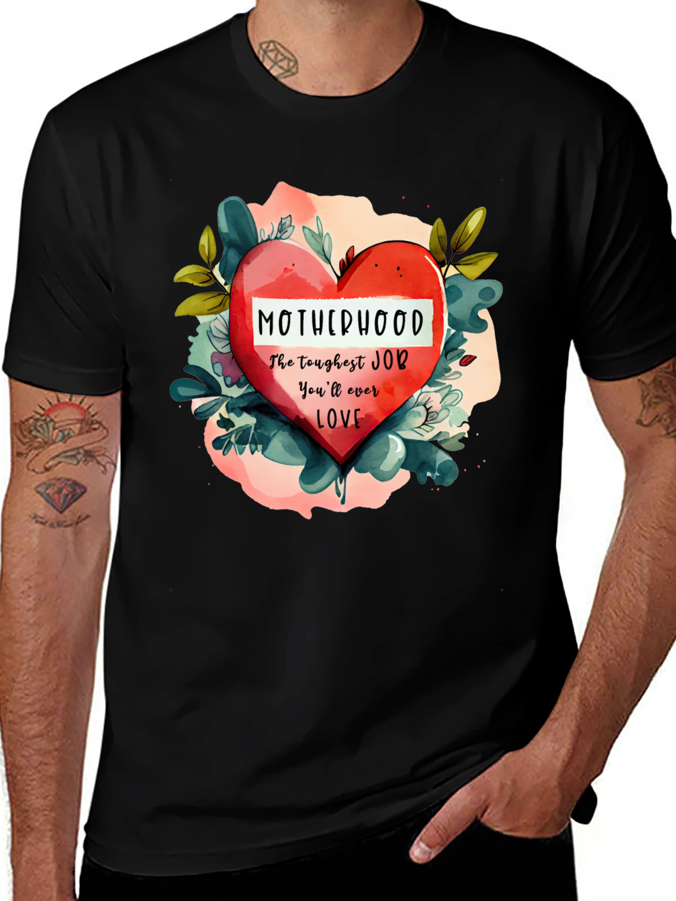 Motherhood Love Graphic Tee