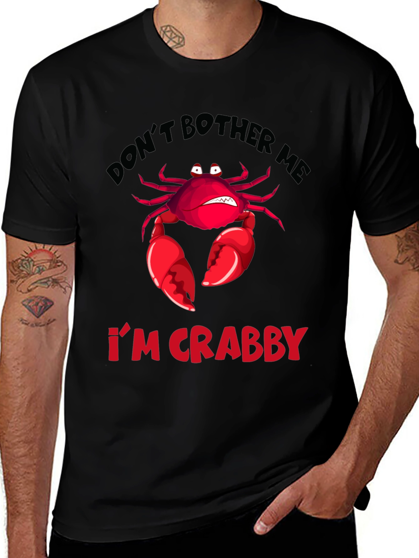 Variant 3 of Don't Bother Me I'm Crabby T-Shirt