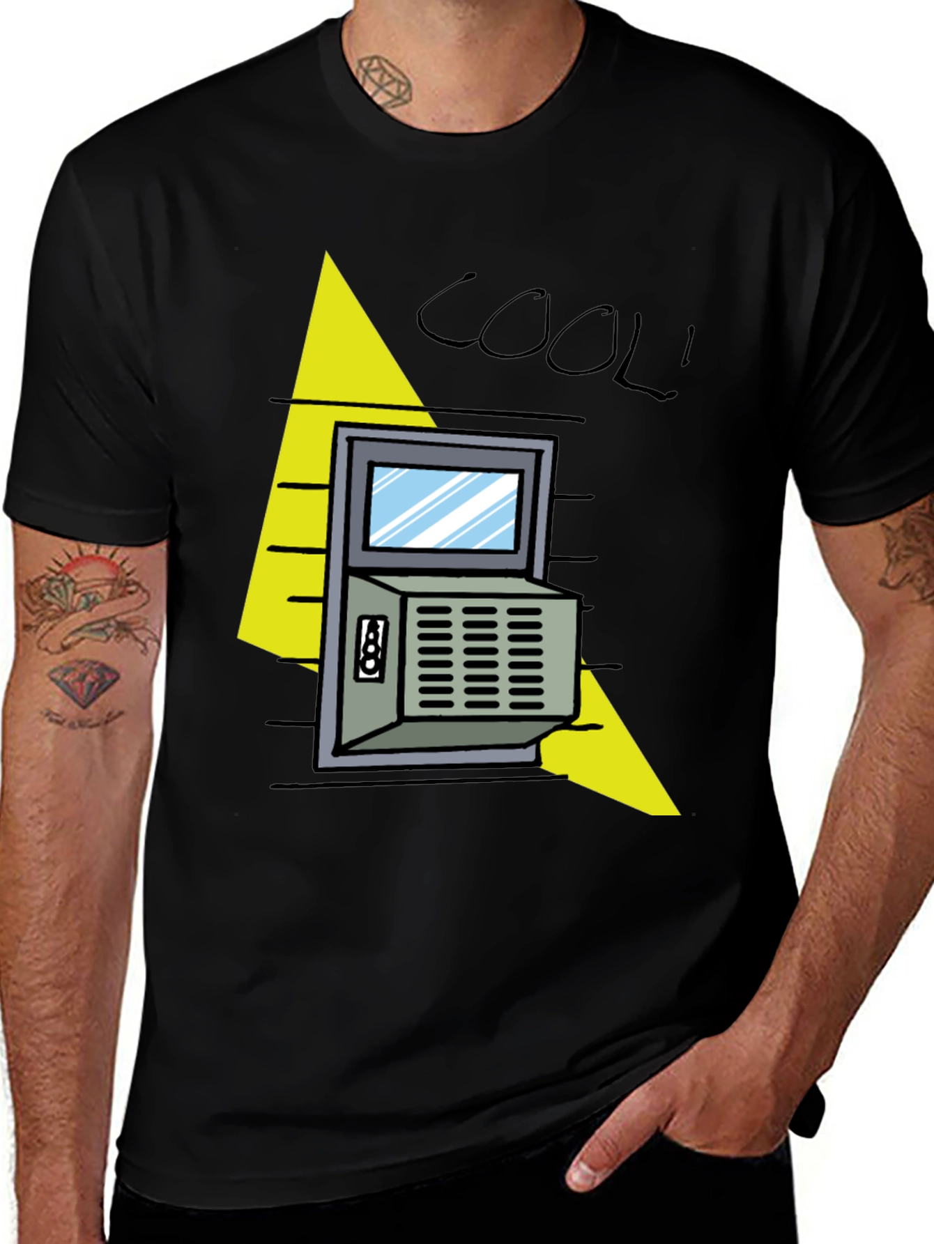 Variant 20 of Cool Air Conditioner Graphic T-Shirt