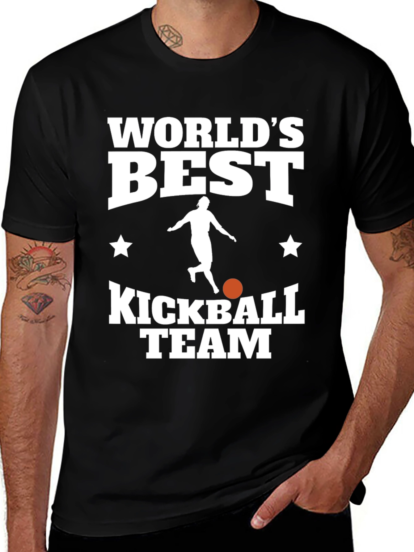 World's Best Kickball Team T-Shirt