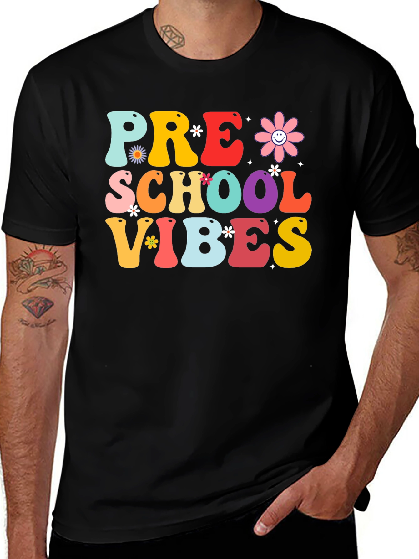 Preschool Vibes Graphic T-Shirt