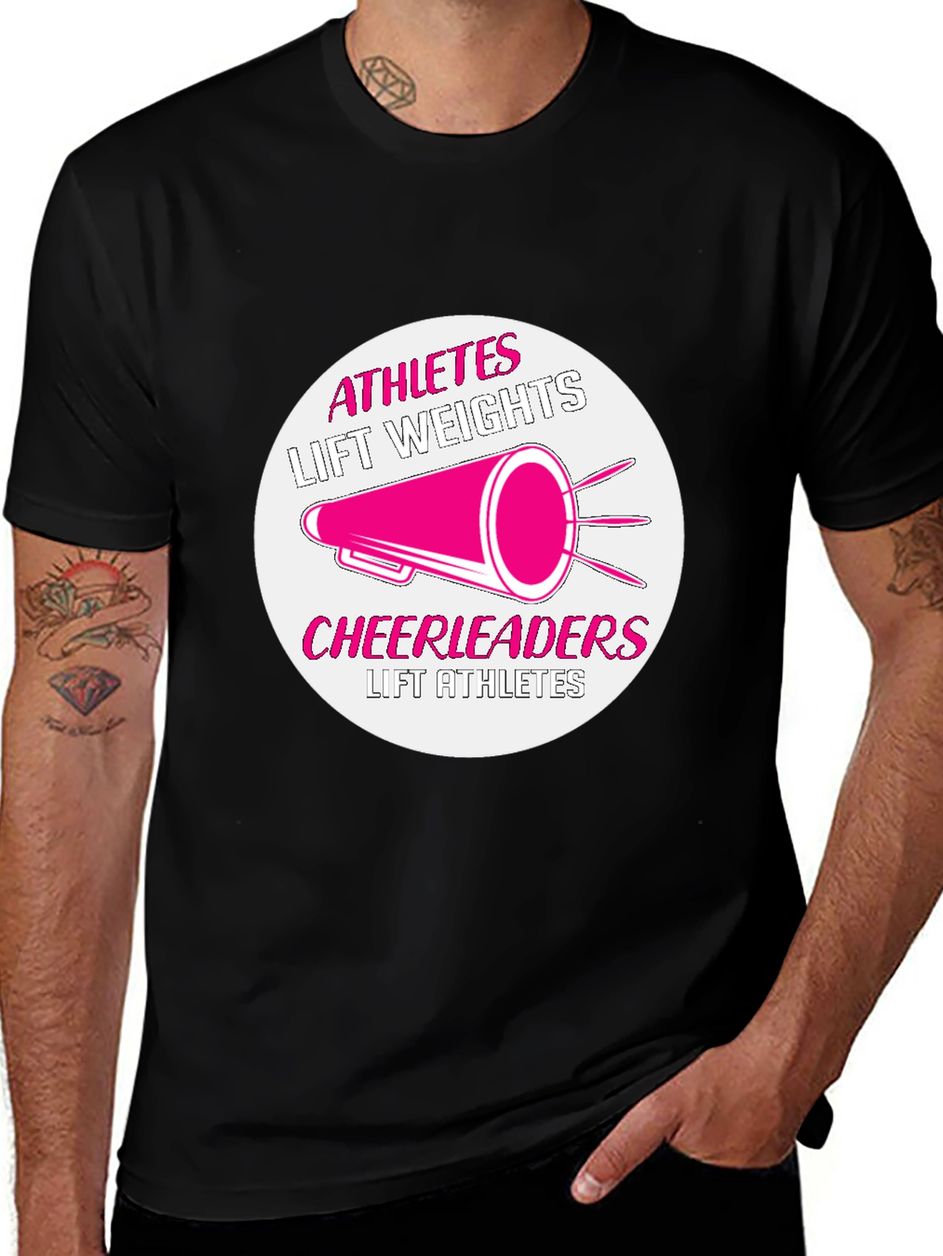 Athletes Cheerleaders Graphic Tee
