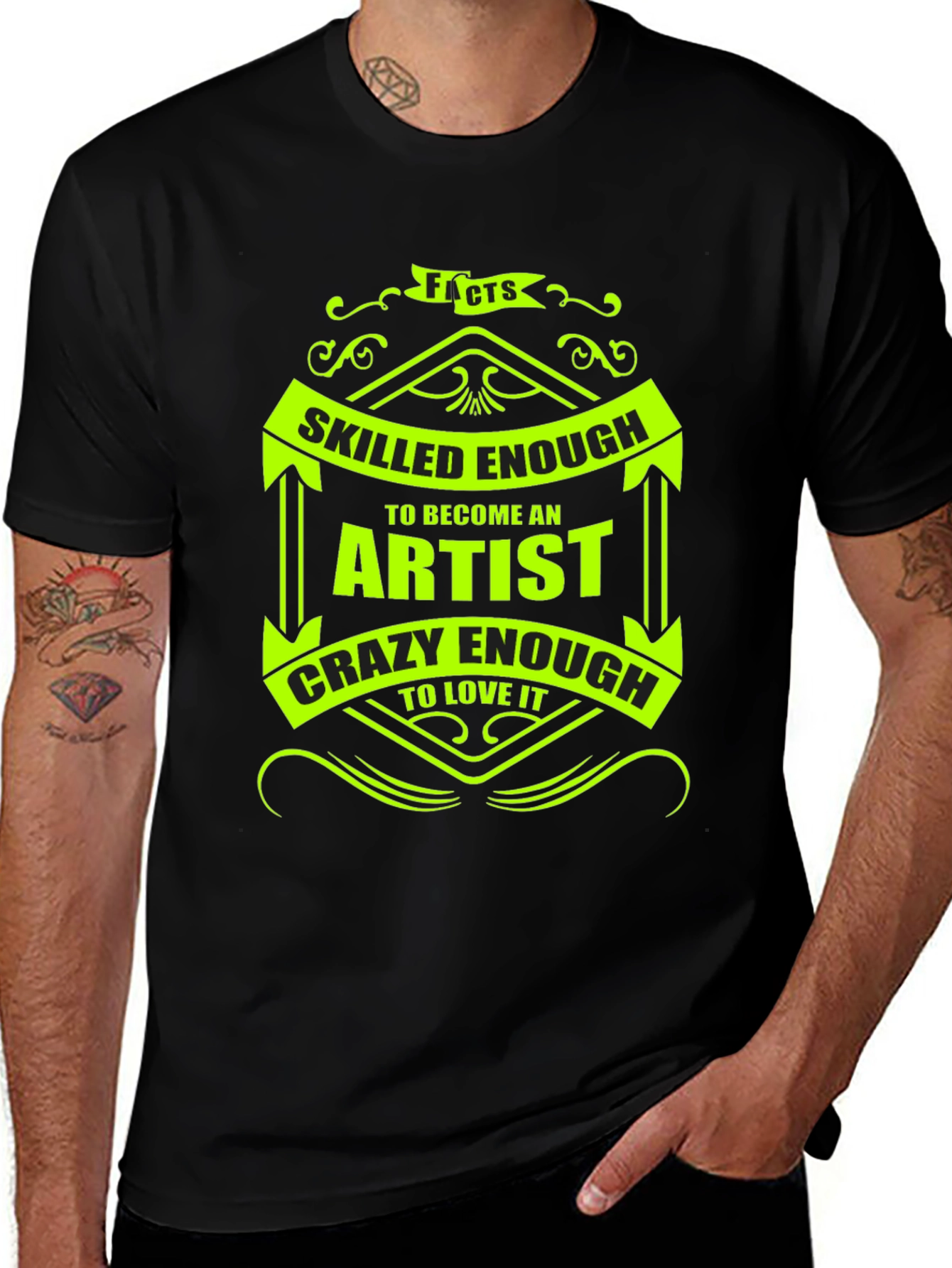 Variant 21 of Skilled Enough Artist T-Shirt