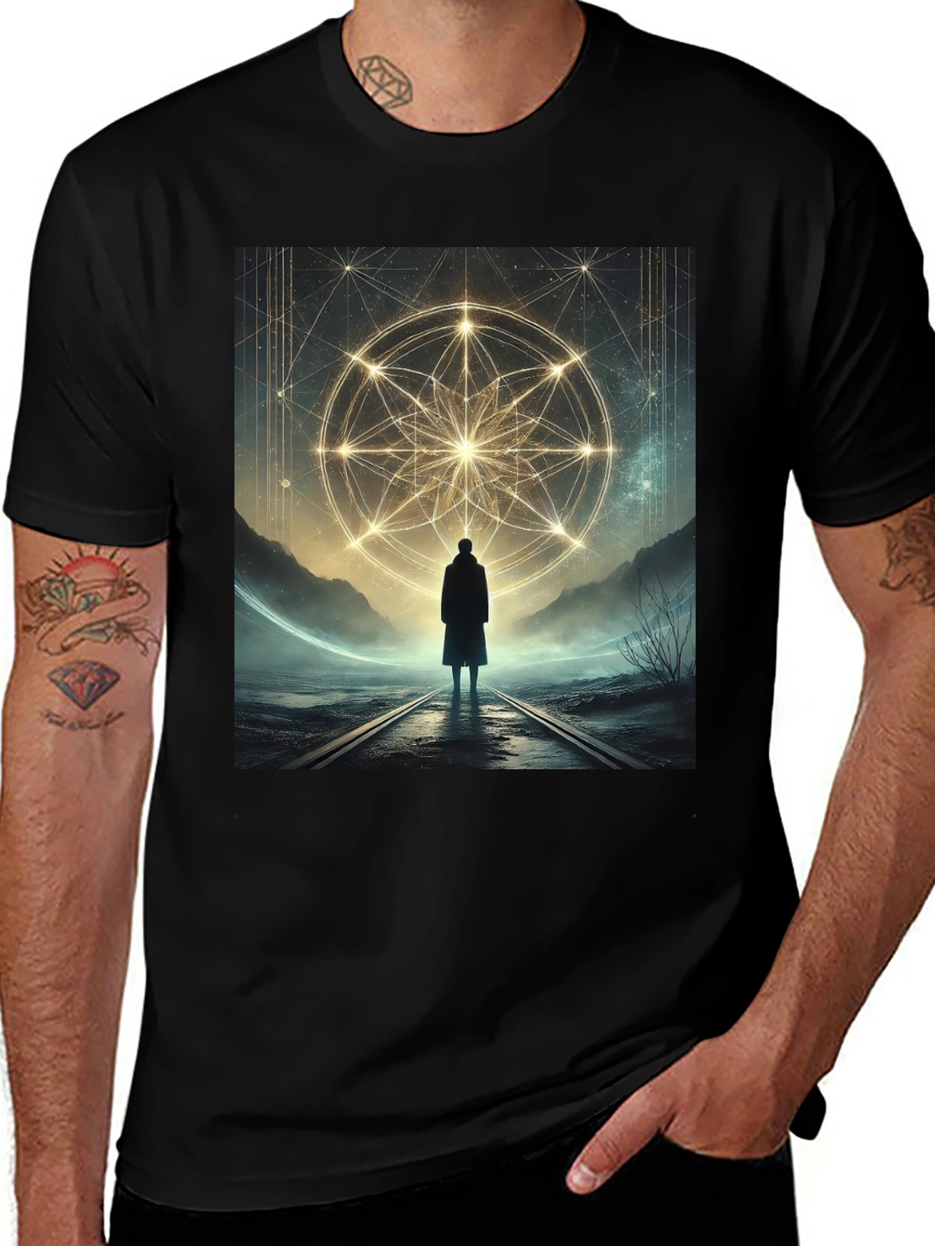 Variant 4 of Mystical Gate T-Shirt - Unisex Graphic Tee