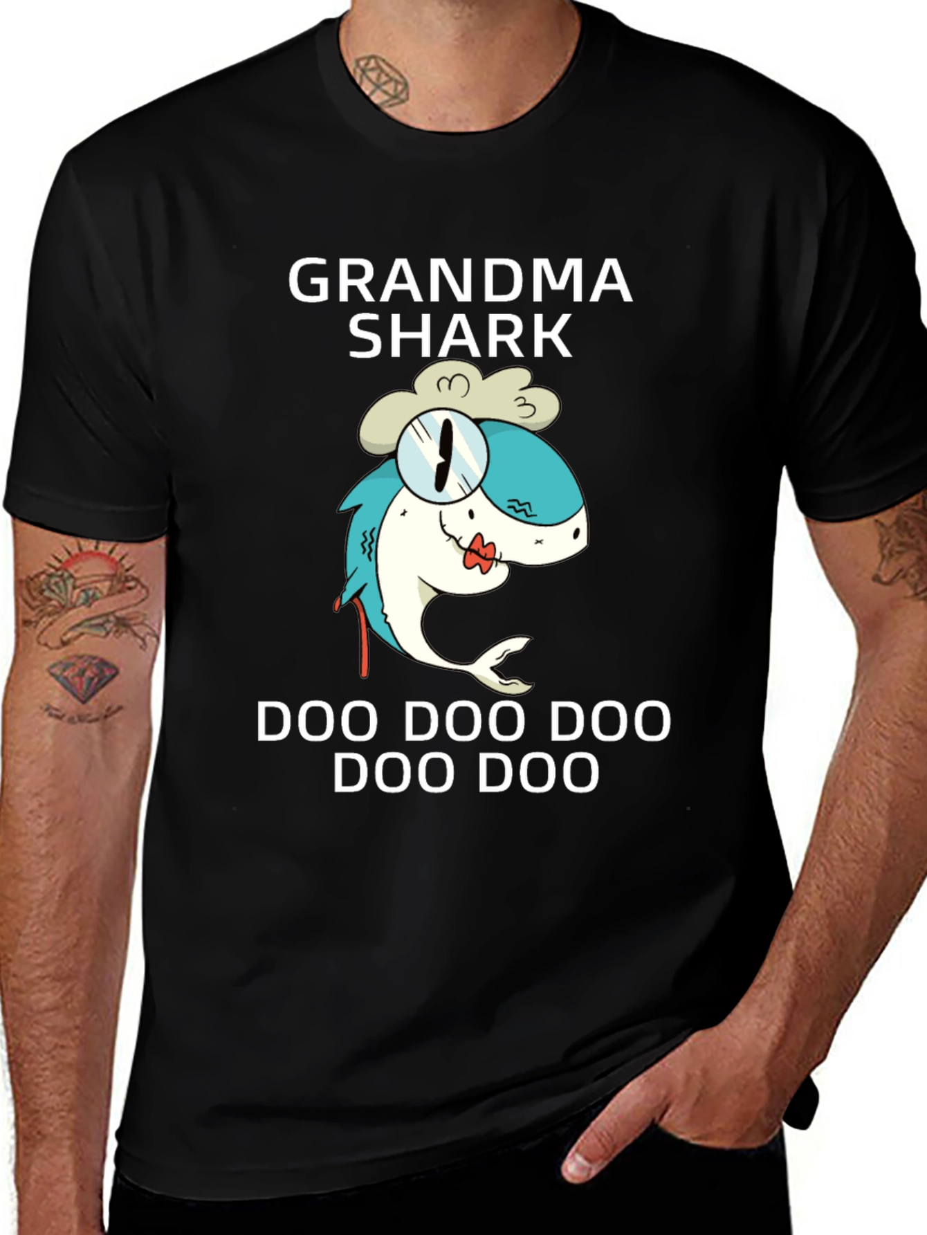 Grandma Shark Doo Doo Doo T-Shirt