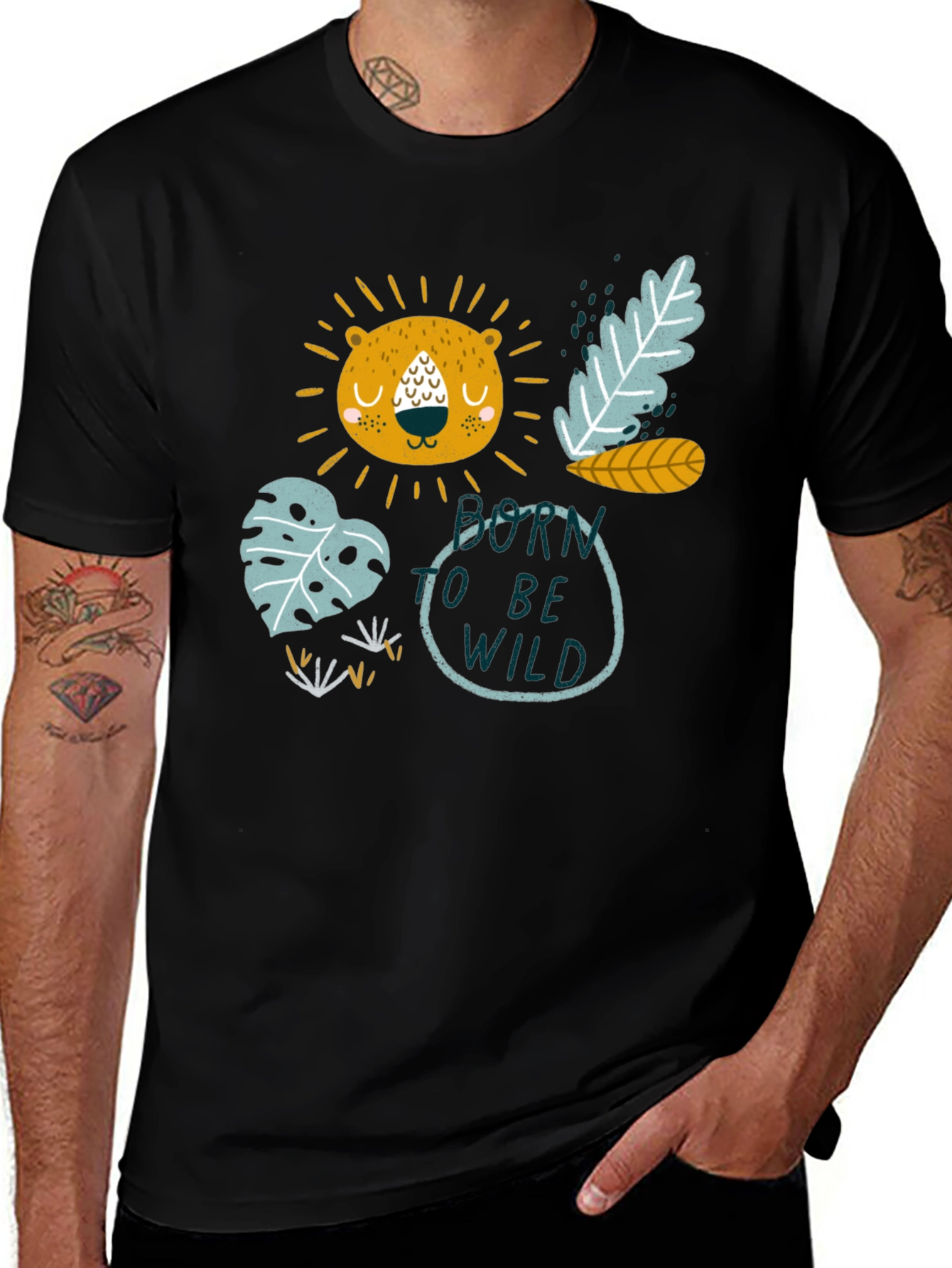 Variant 27 of Born to be Wild Graphic Tee