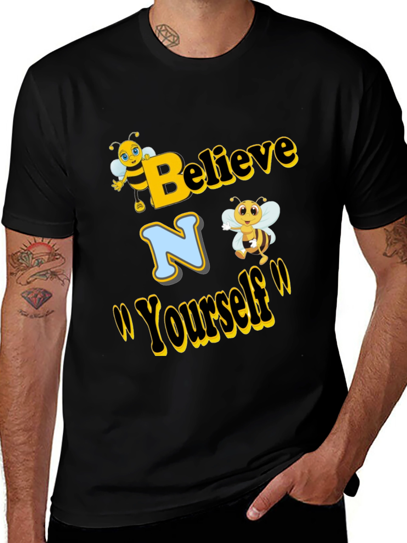 Variant 12 of Believe In Yourself Bee T-Shirt