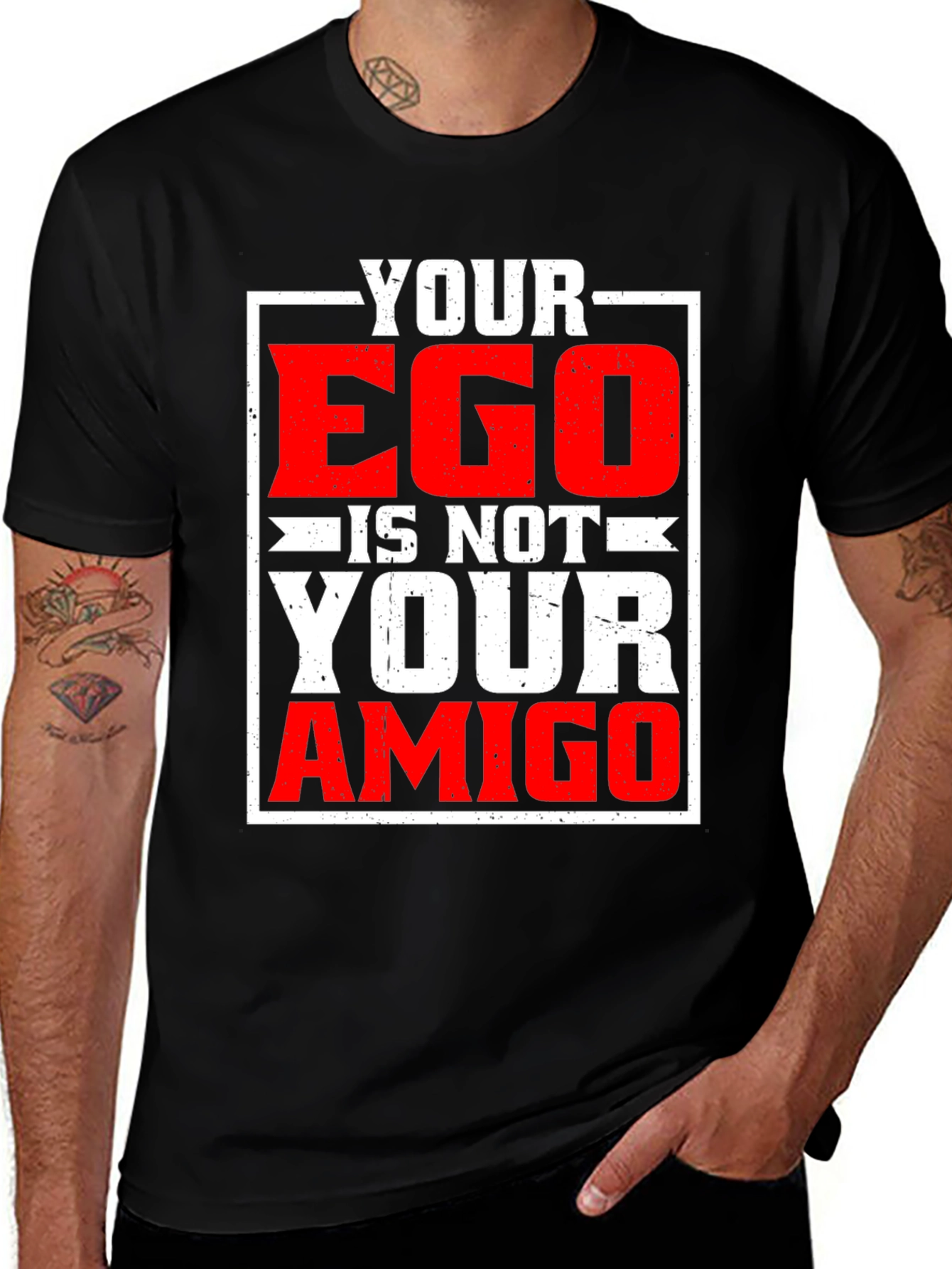 Variant 25 of Your Ego Is Not Your Amigo Graphic T-Shirt