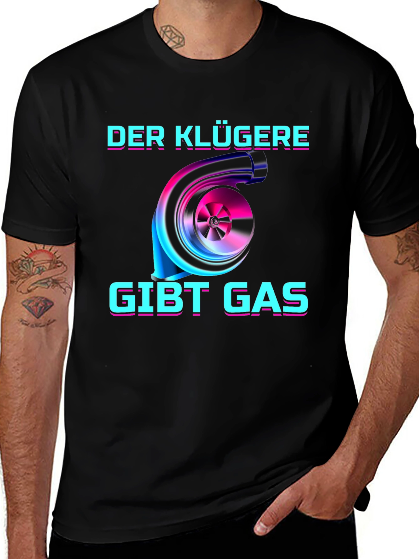 Variant 14 of Der Klügere Gibt Gas T-Shirt
