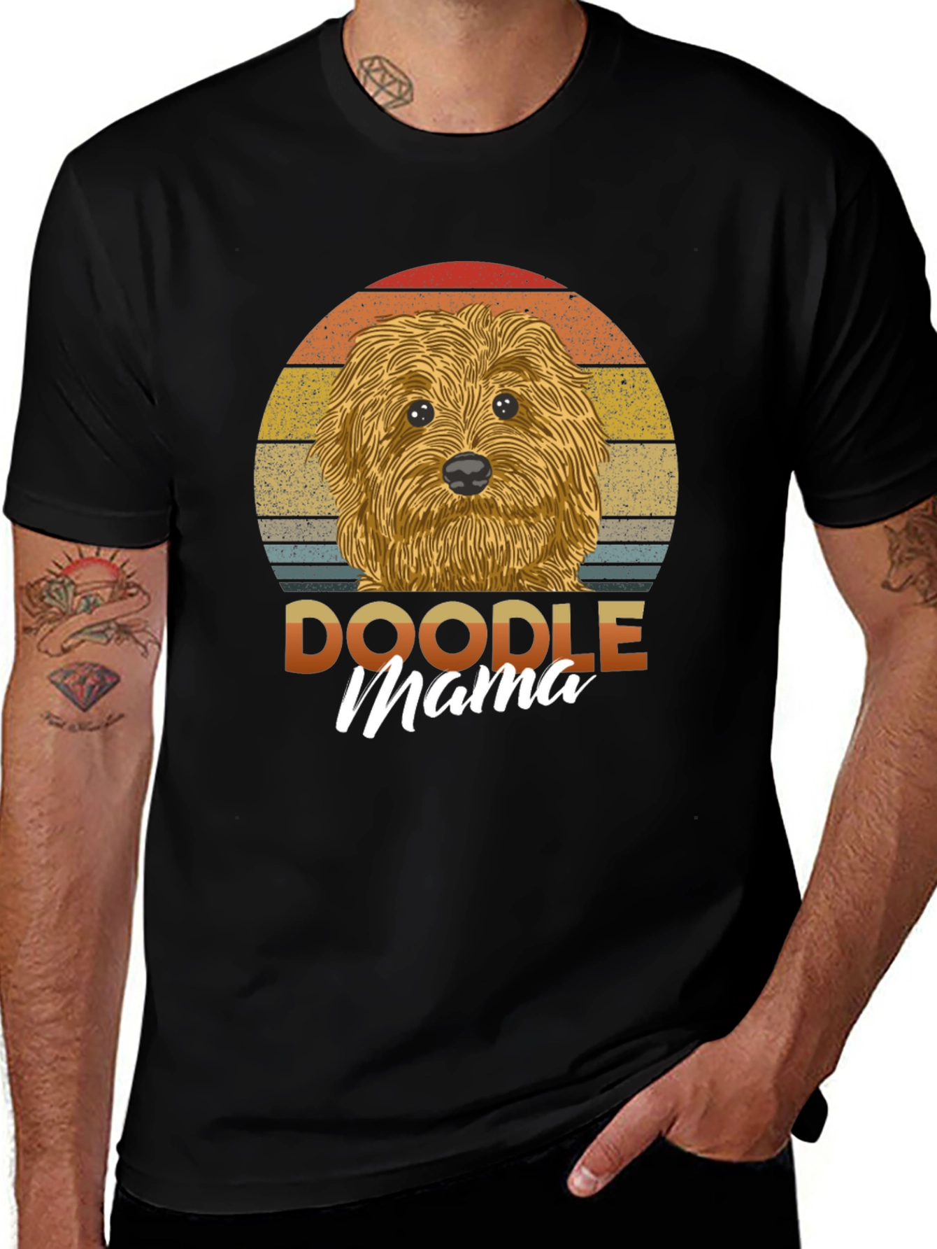 Variant 22 of Doodle Mama T-Shirt - Dog Lover Tee