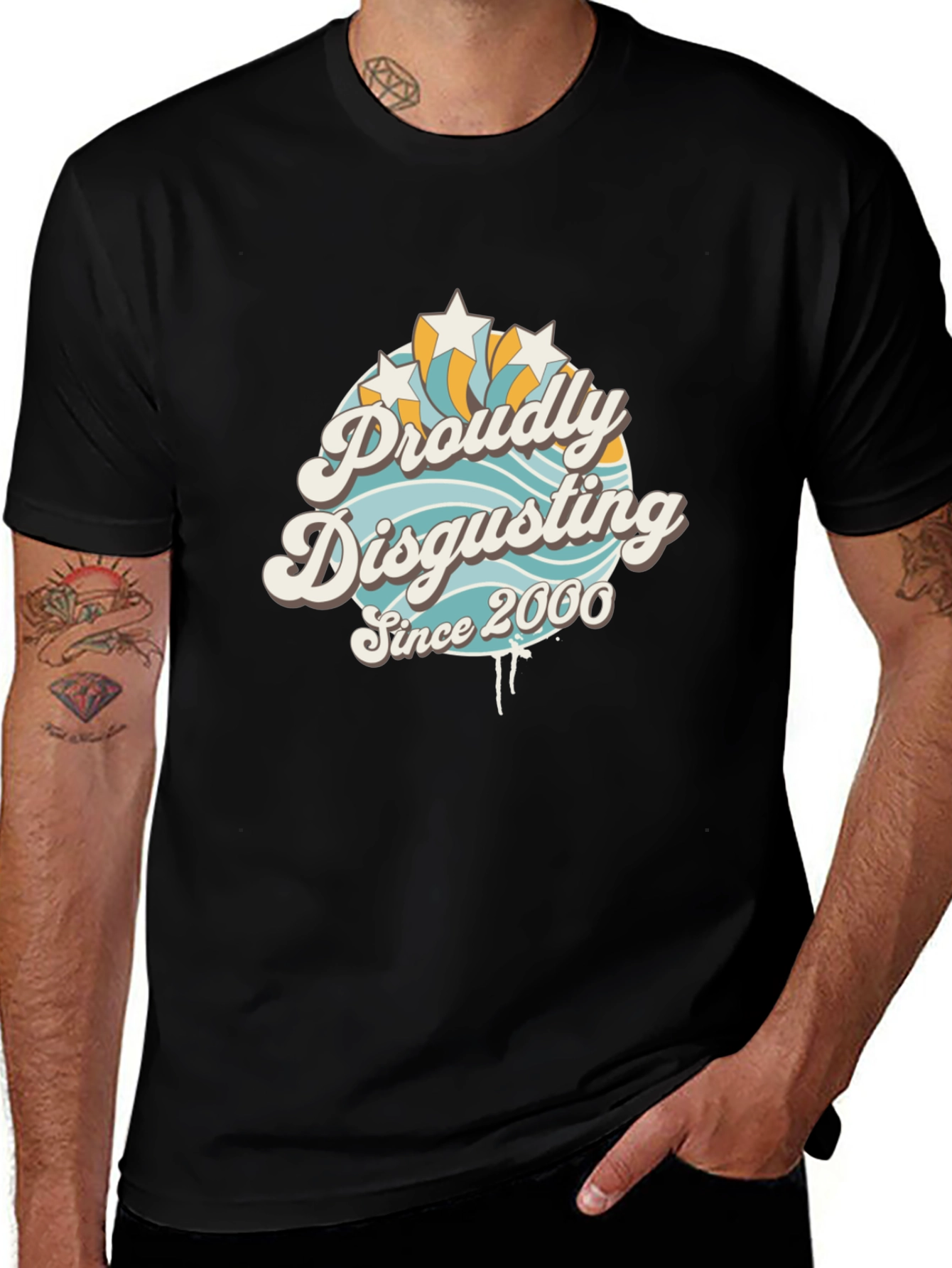 Variant 24 of Proudly Disgusting Since 2000 T-Shirt