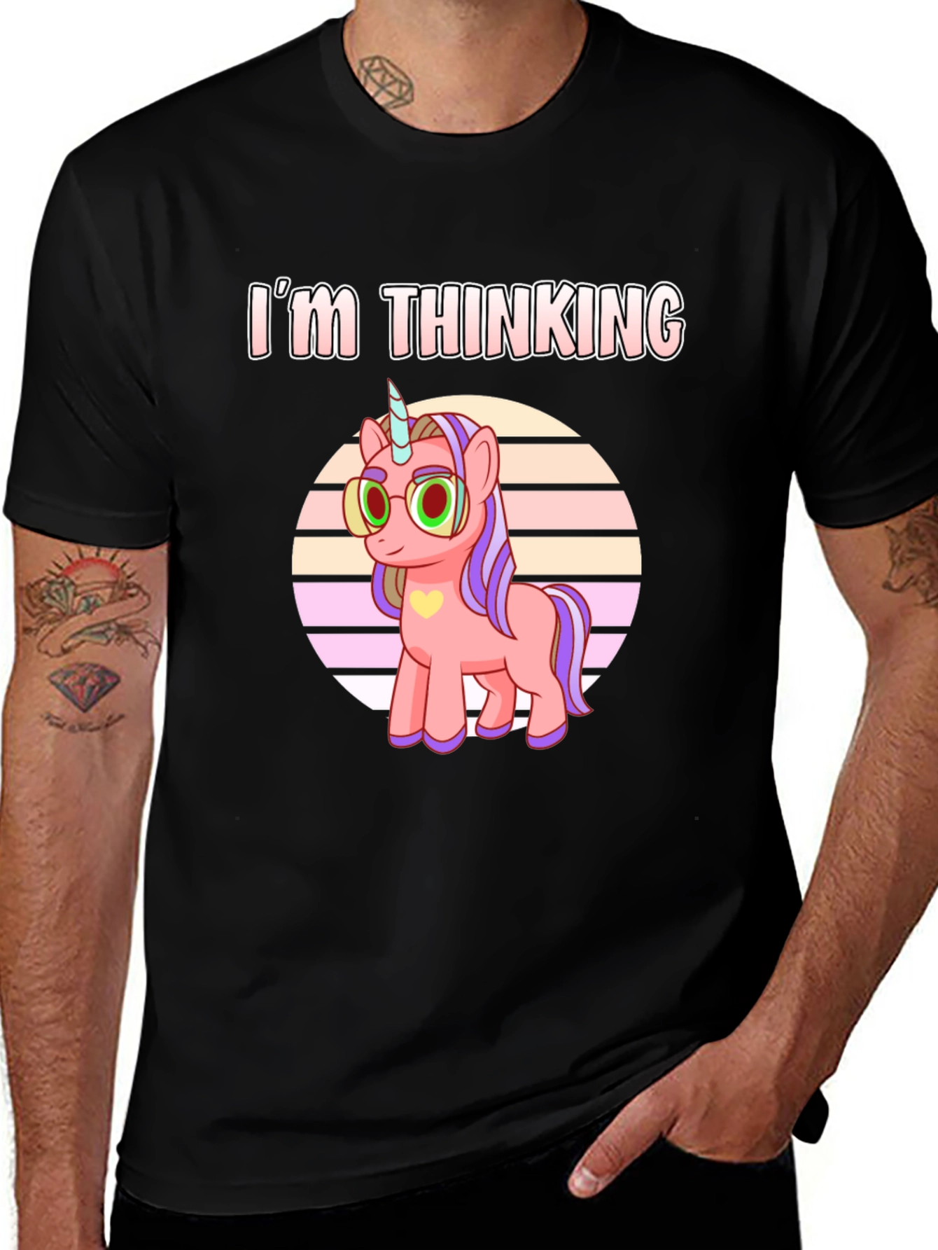 Variant 24 of I'm Thinking Unicorn T-Shirt - Stylish Cotton Blend