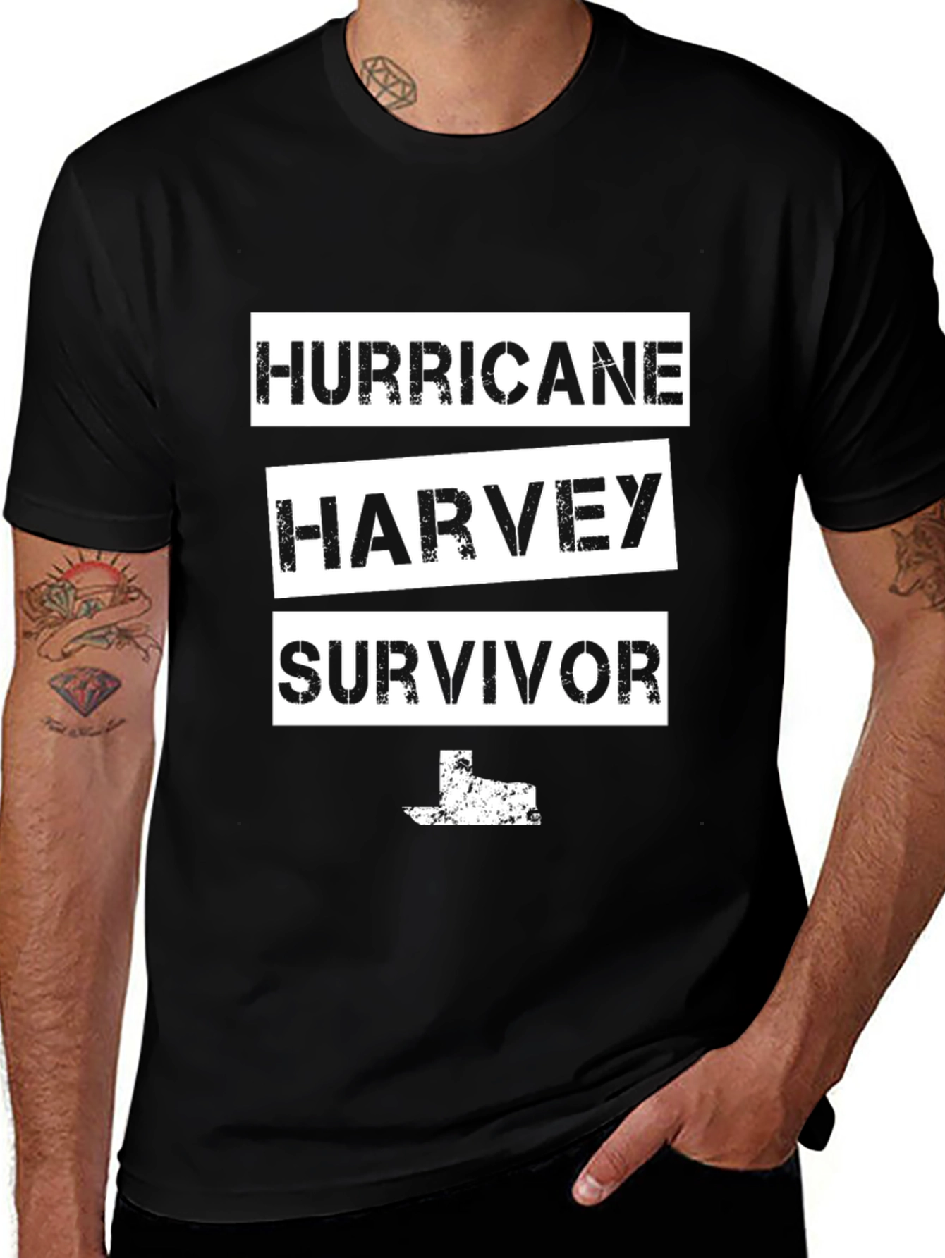 Hurricane Harvey Survivor T-Shirt
