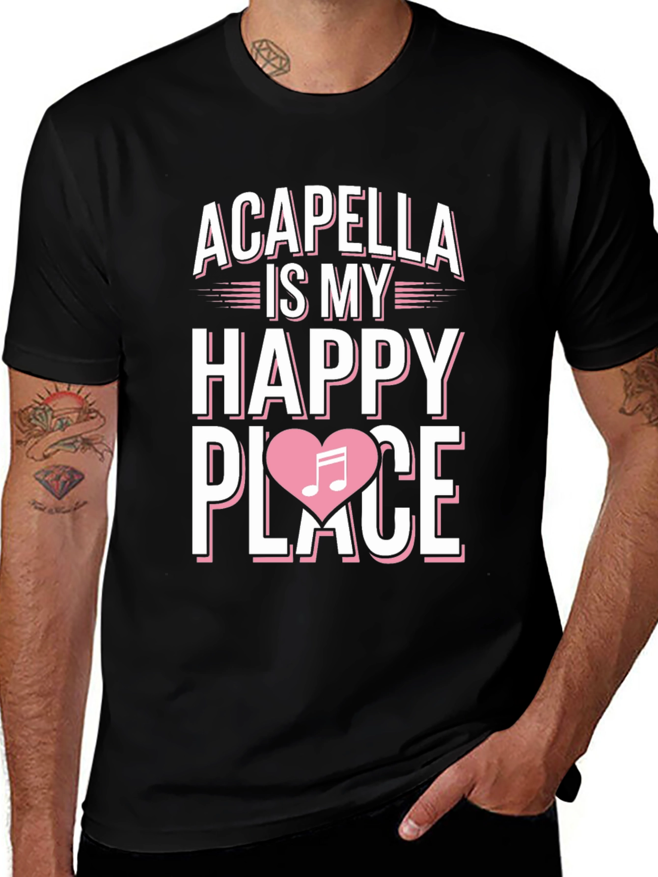 Variant 12 of Acapella is My Happy Place T-Shirt