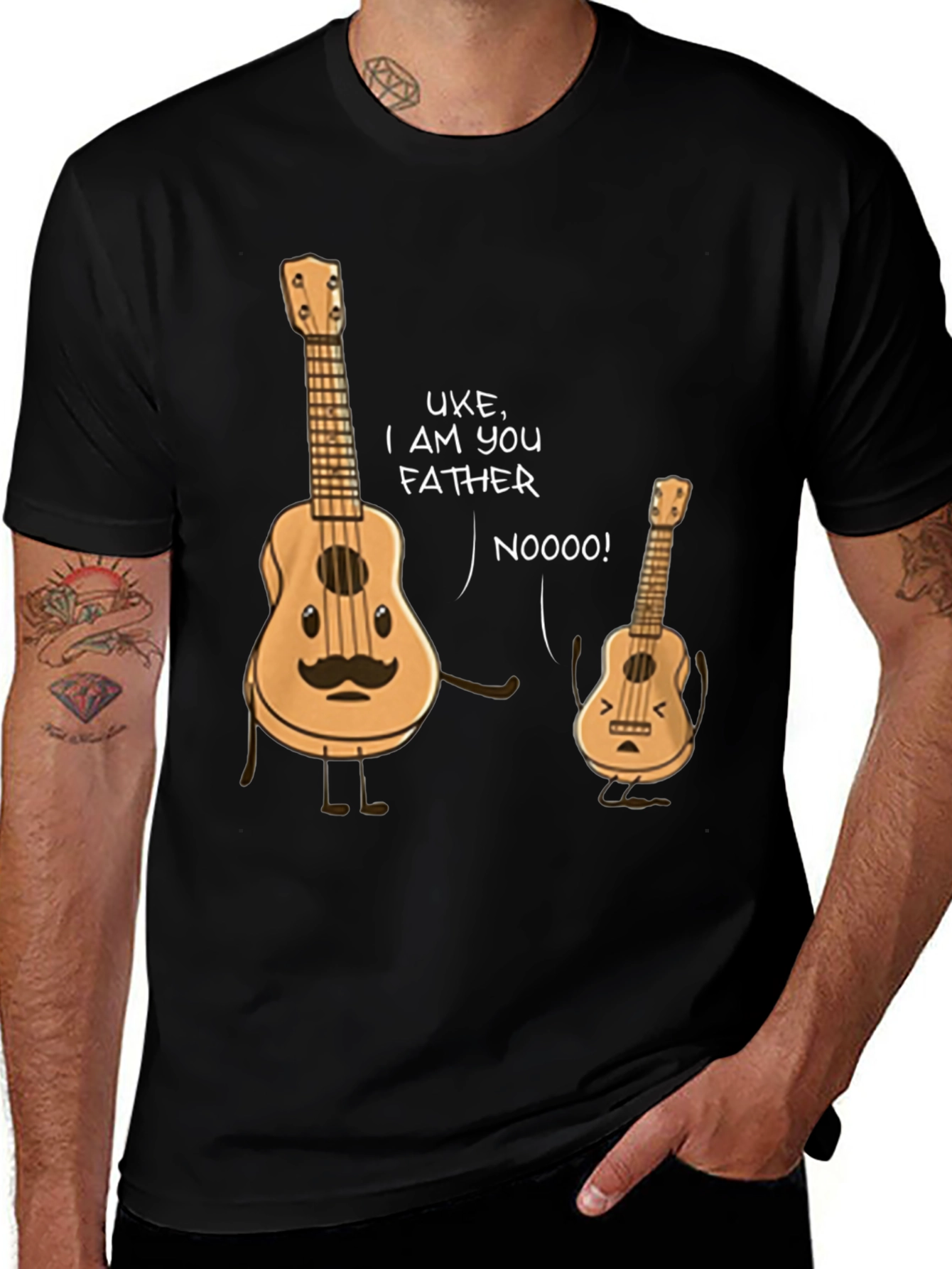 Variant 18 of Uke I Am Your Father T-Shirt