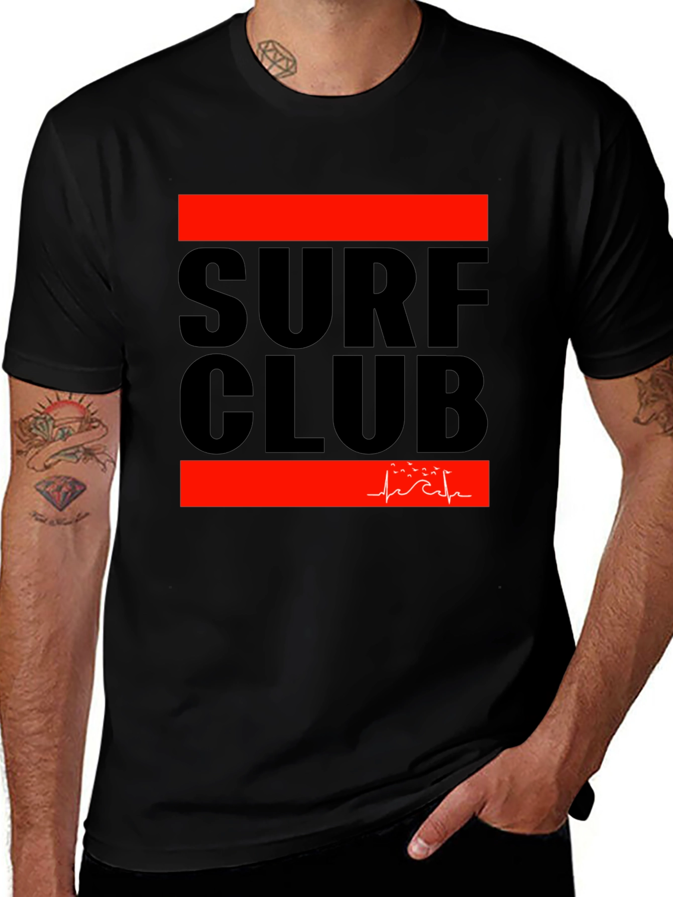 Variant 22 of Surf Club Graphic T-Shirt