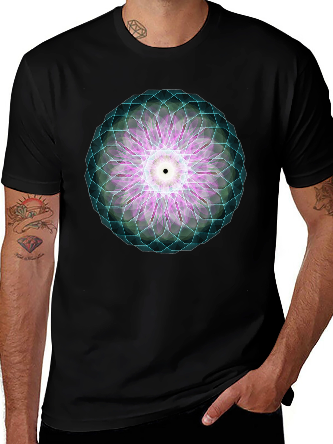 Geometric Mandala T-Shirt