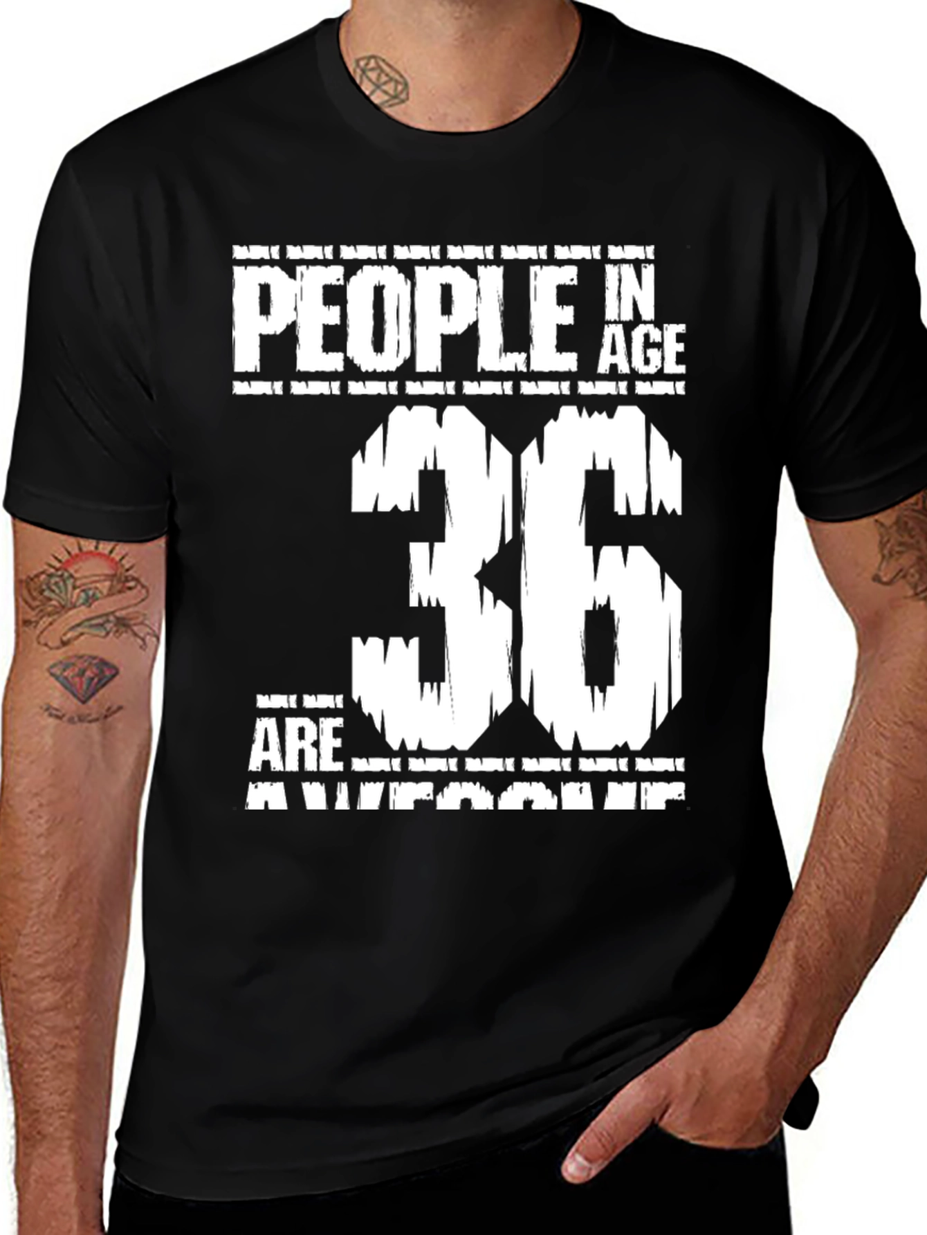 Variant 13 of Awesome 36 Year Old Birthday T-Shirt