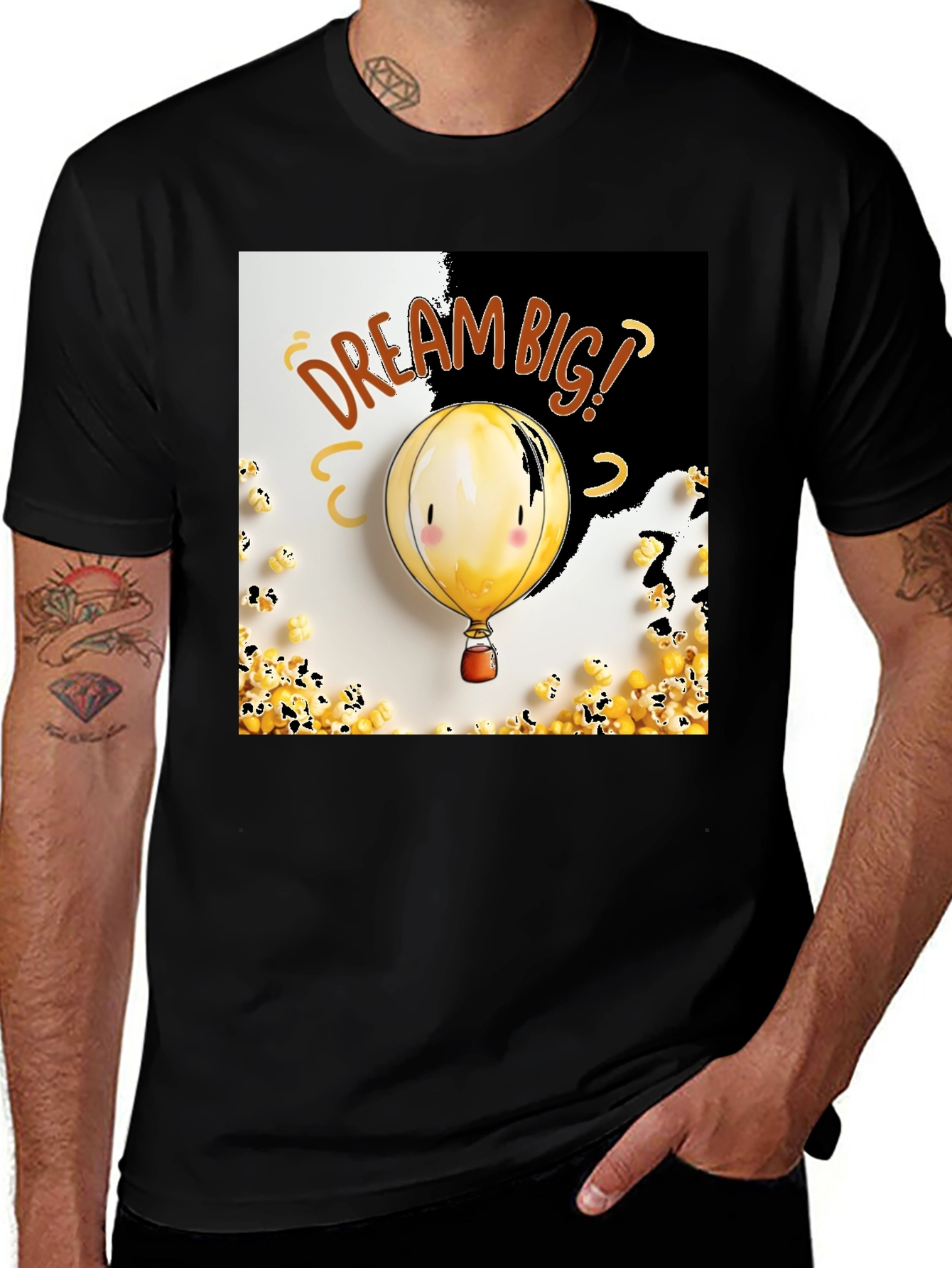 Variant 15 of Dream Big! Balloon Graphic T-Shirt