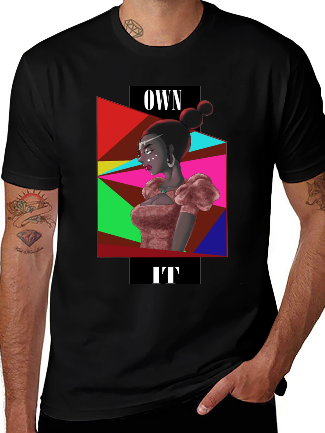 Variant 25 of Own It Graphic Tee - Bold & Stylish