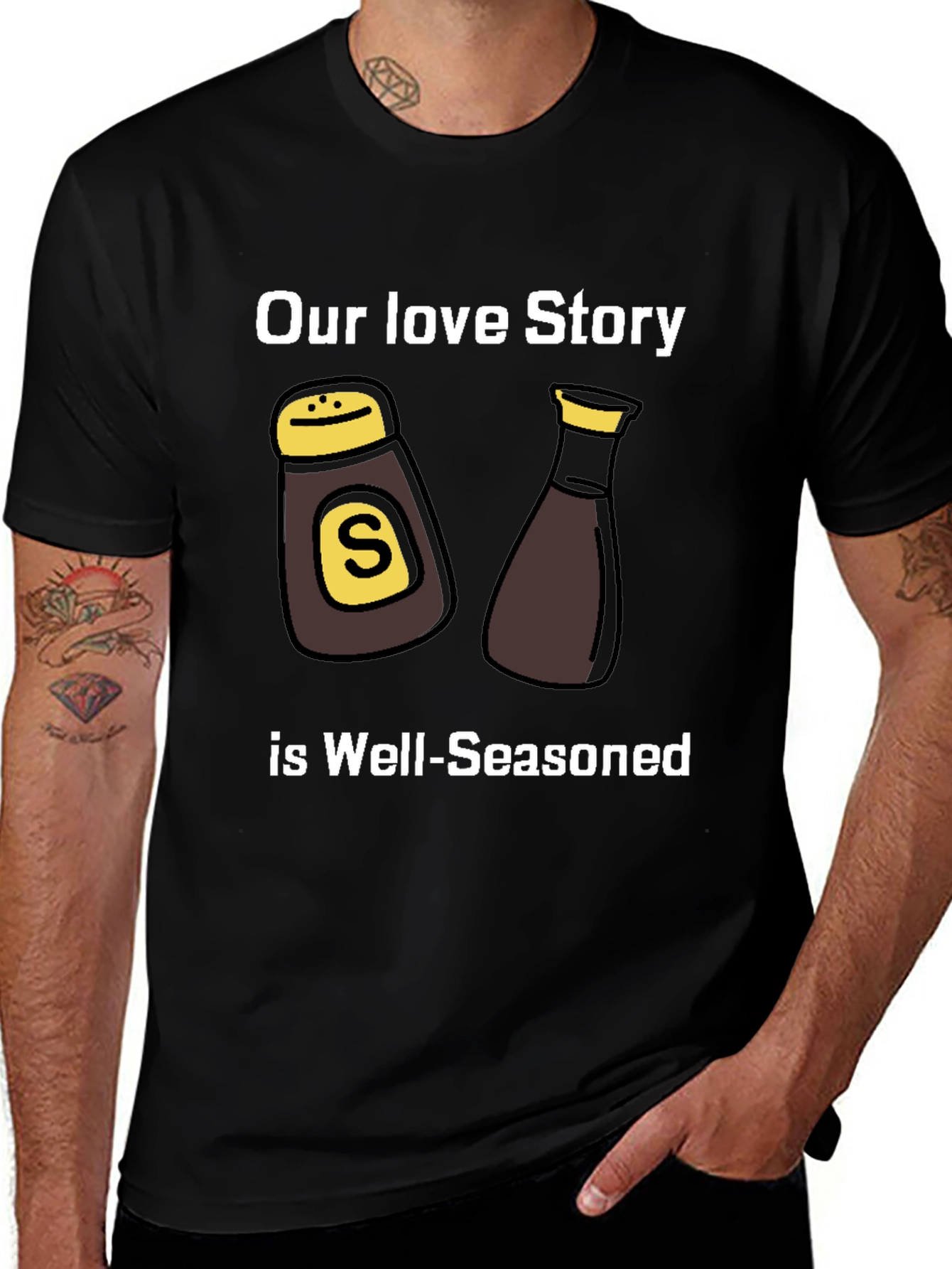 Variant 22 of Well-Seasoned Love Story Graphic T-Shirt