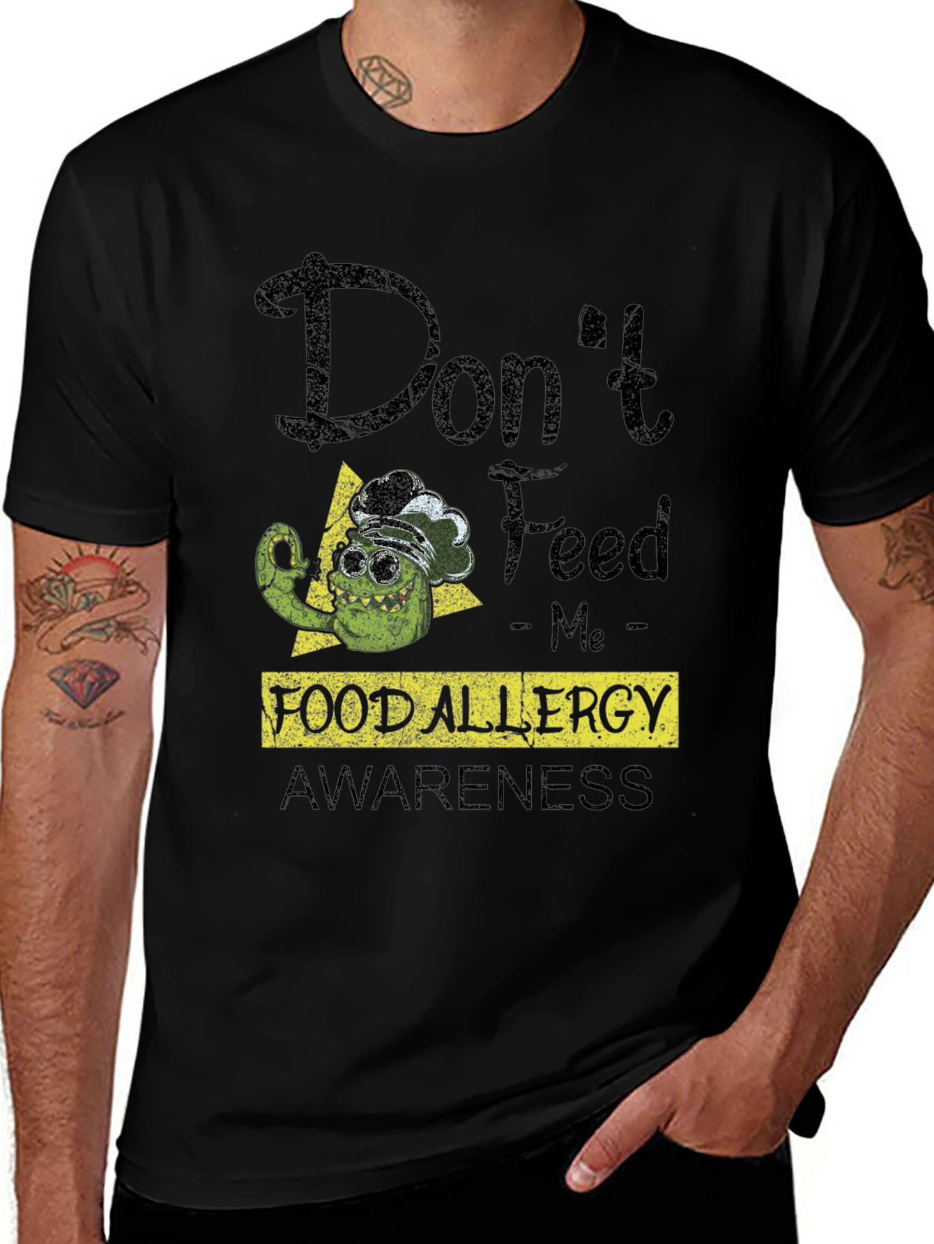 Food Allergy Awareness Graphic Tee