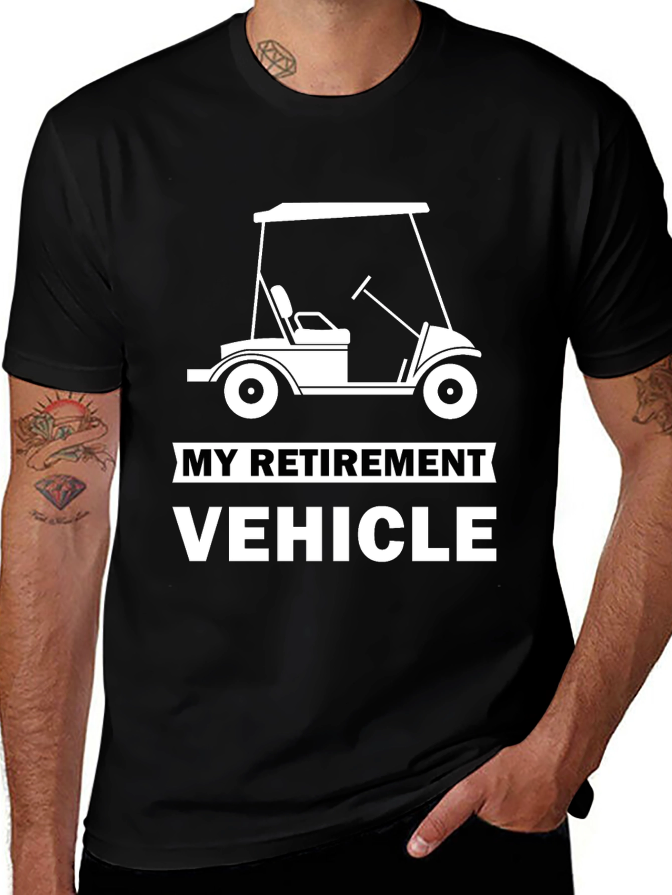 Variant 28 of My Retirement Vehicle Graphic T-Shirt