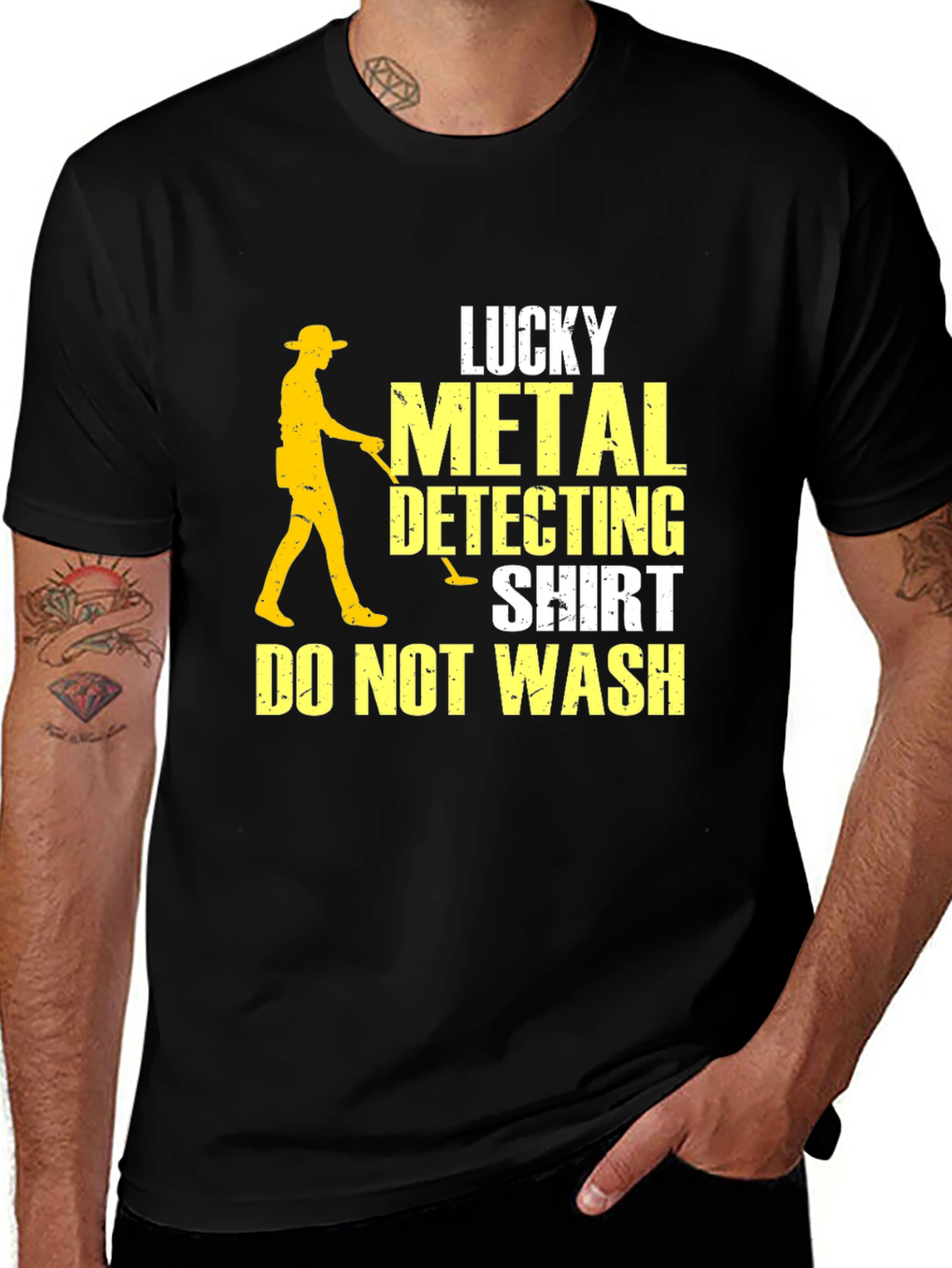 Variant 7 of Lucky Metal Detecting Shirt - Do Not Wash Tee