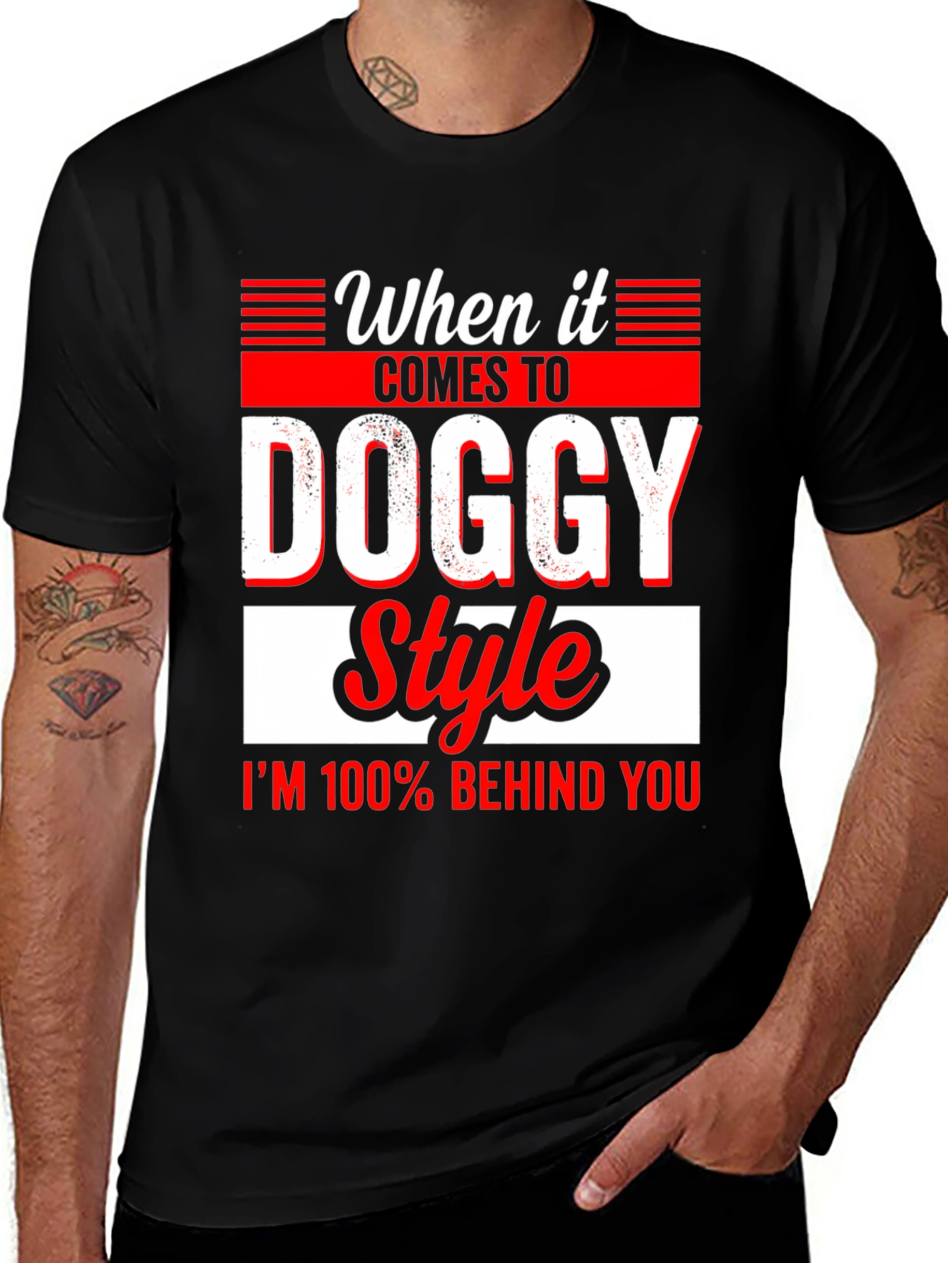 Variant 27 of Doggy Style Men's Graphic T-Shirt