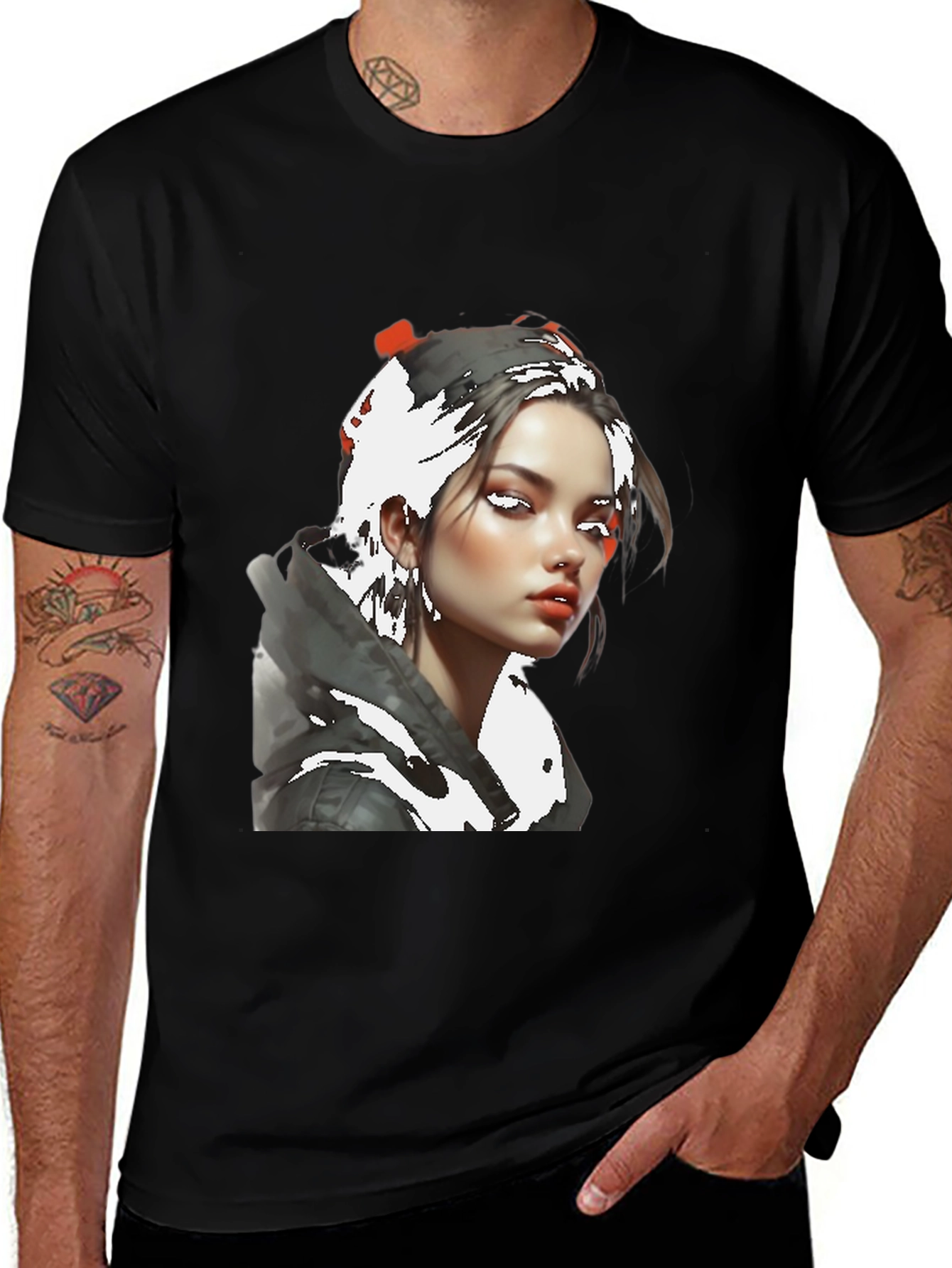 Trendy Graphic Print Tee - Urban Chic