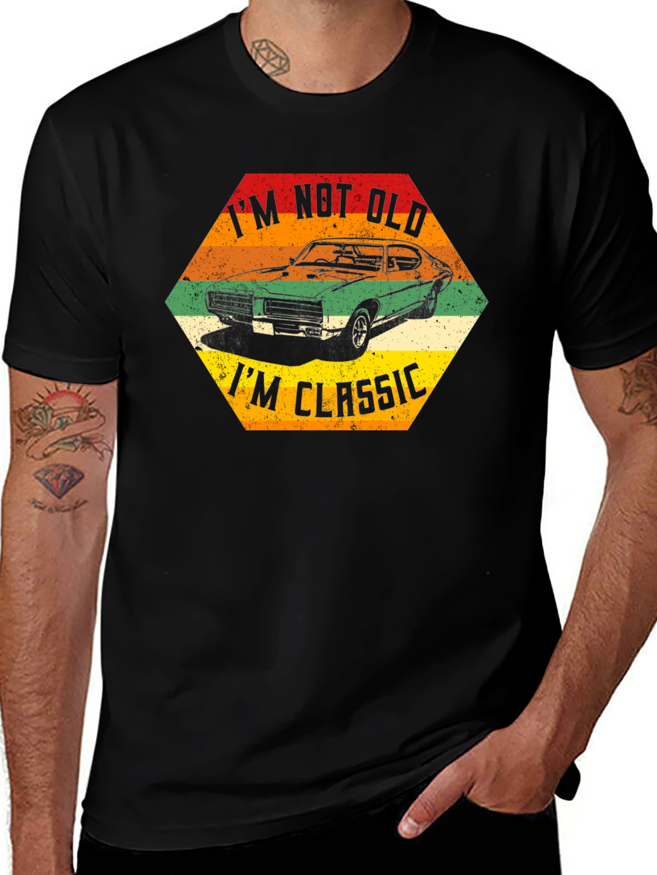 Variant 12 of Classic Car T-Shirt - I'm Not Old, I'm Classic