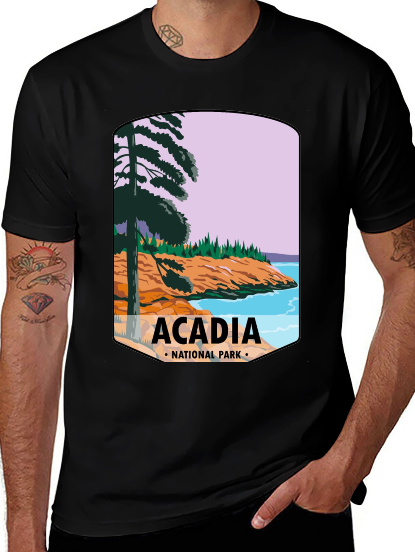 Acadia National Park Graphic Tee