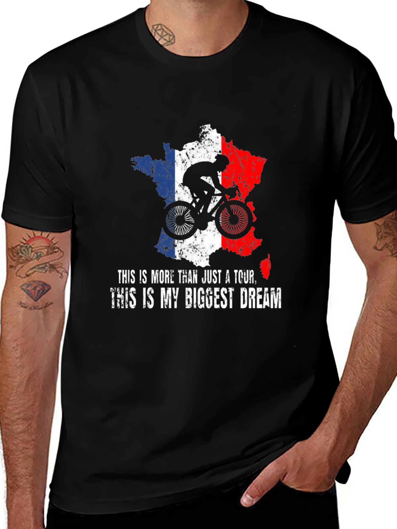 Variant 18 of France Cycling T-Shirt: Dream Tour