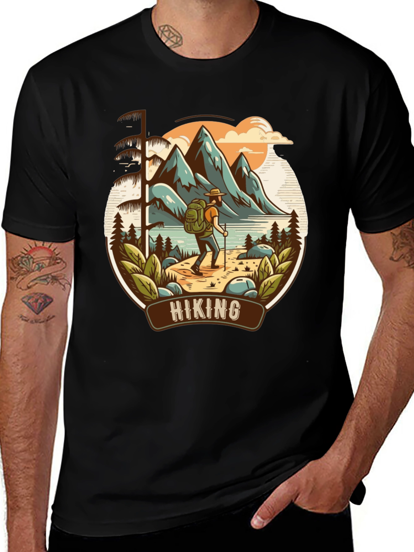 Variant 5 of Hiking Adventure Graphic Tee