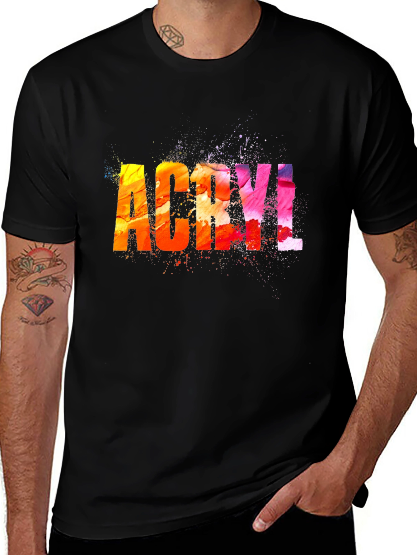 Variant 13 of ACRYL Colorful Graphic Tee