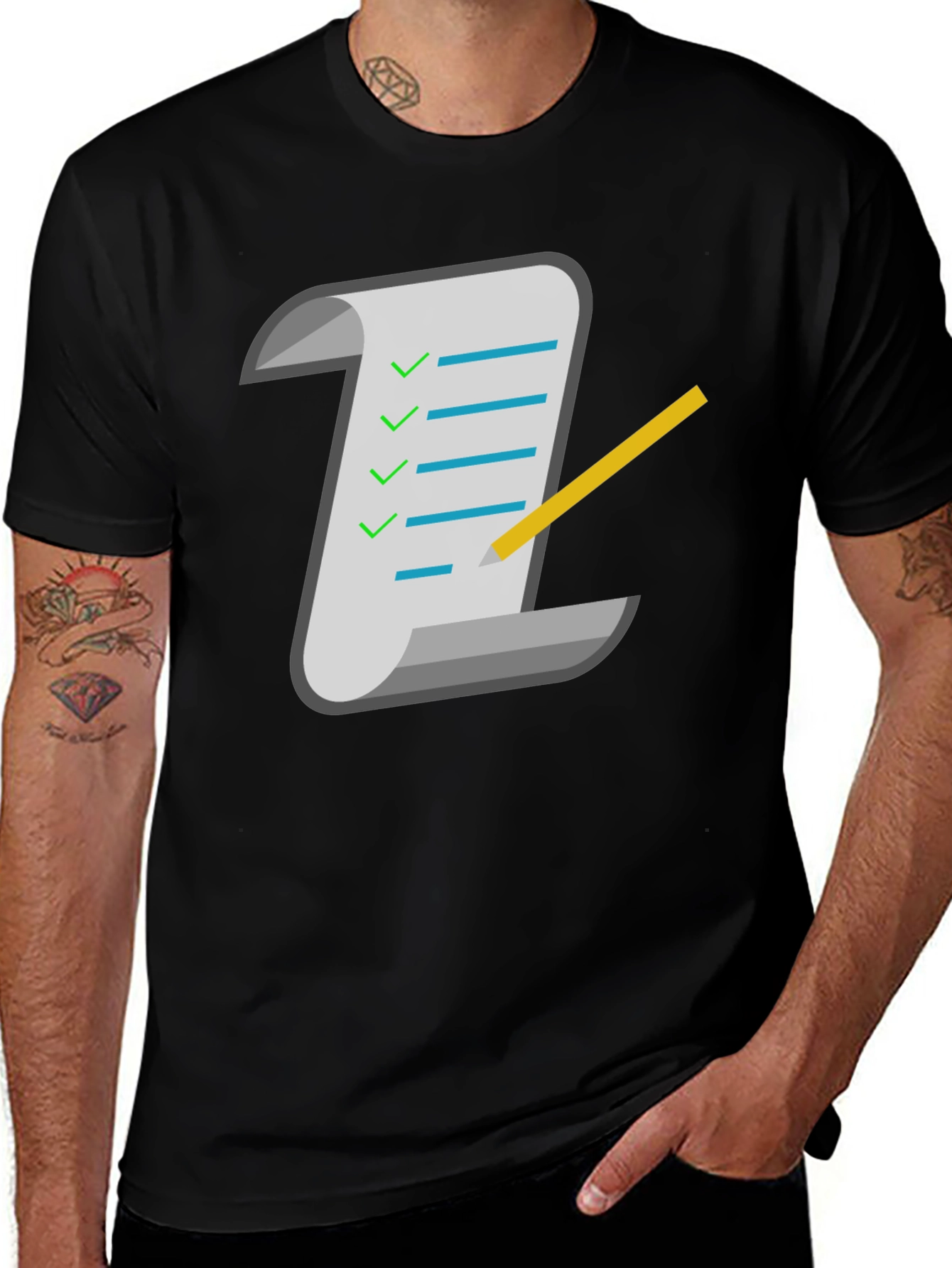Variant 17 of Checklist T-Shirt - Task Management Tee