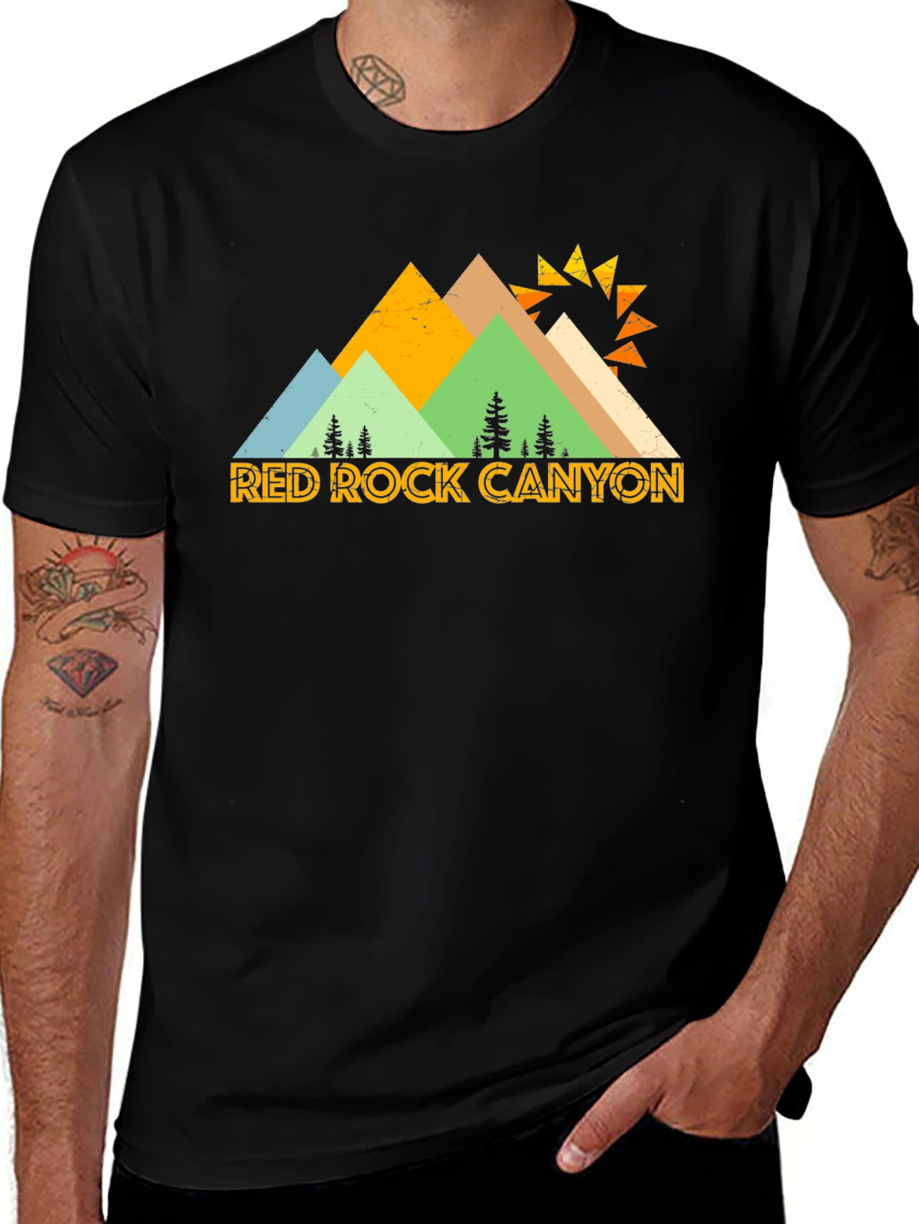Variant 5 of Red Rock Canyon Graphic T-Shirt