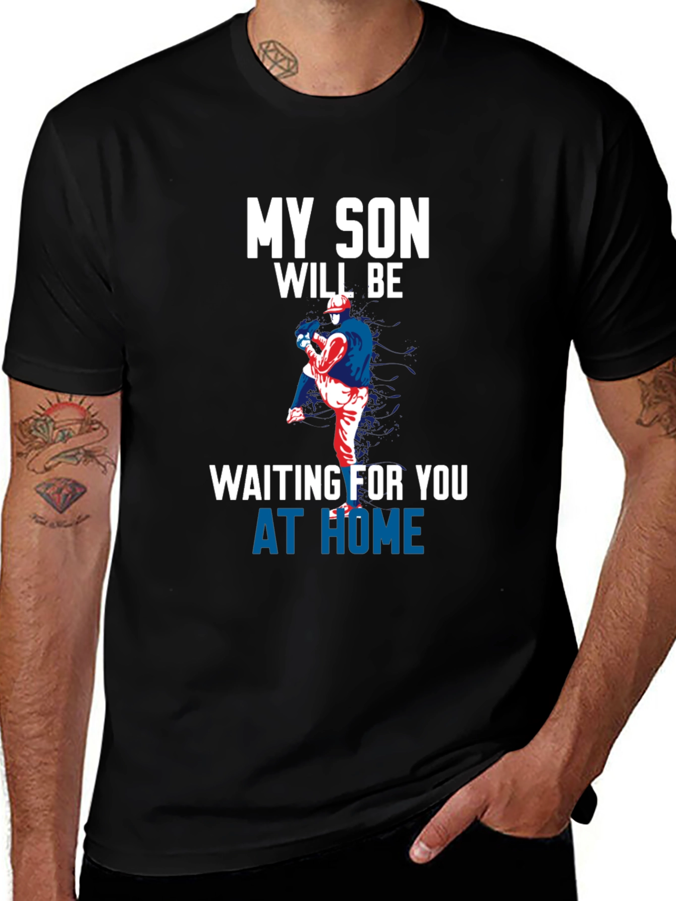 Variant 6 of My Son Baseball T-Shirt