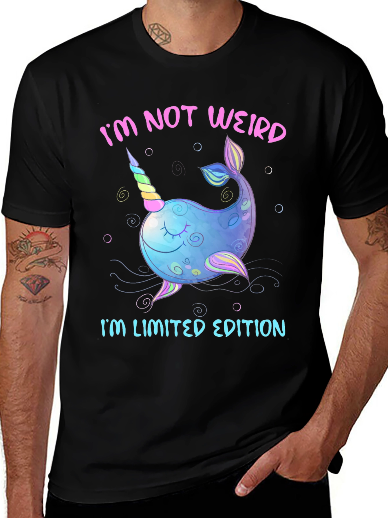 Variant 27 of I'm Not Weird I'm Limited Edition Black T-Shirt